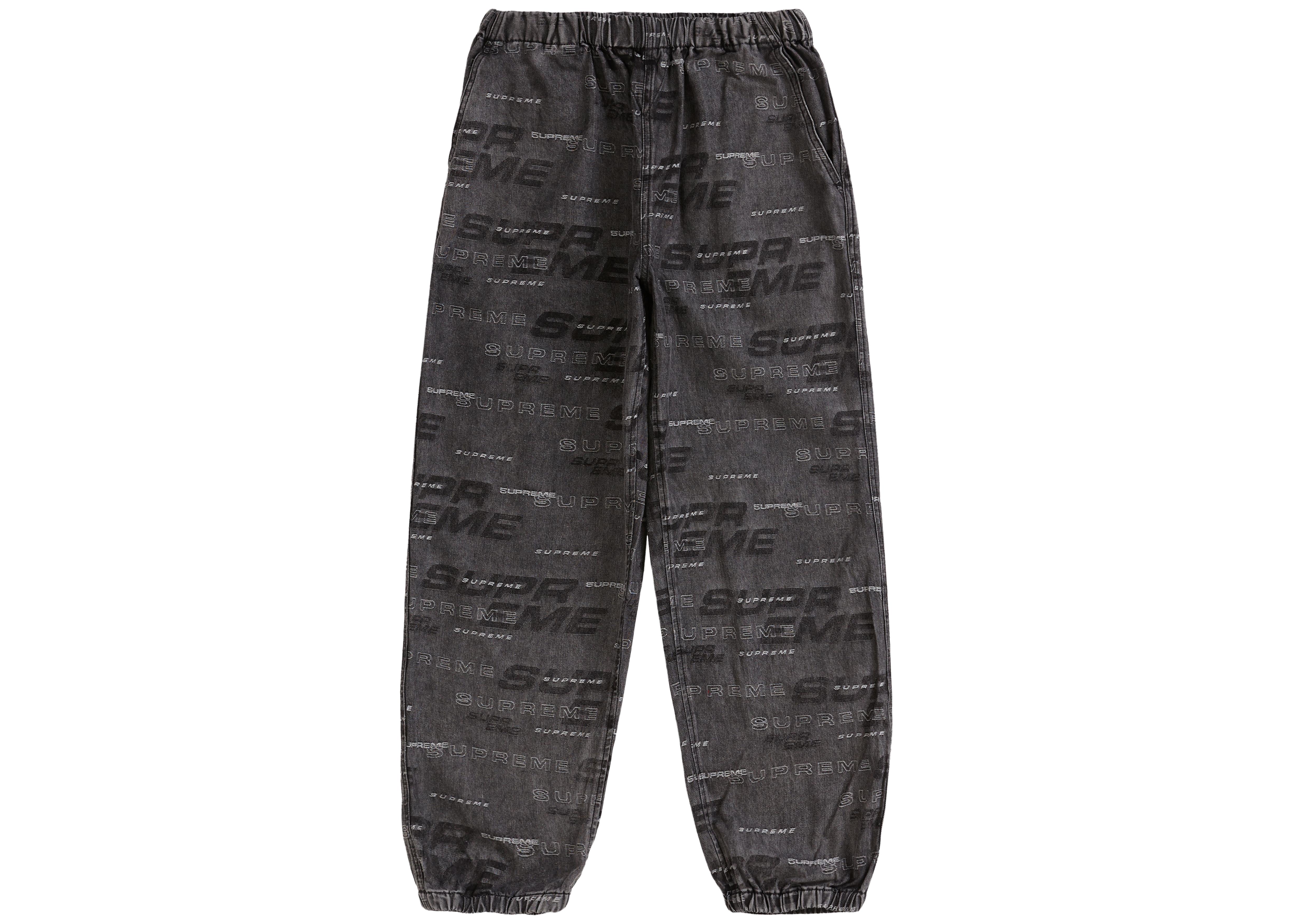 supreme dimensions logo denim skate pant