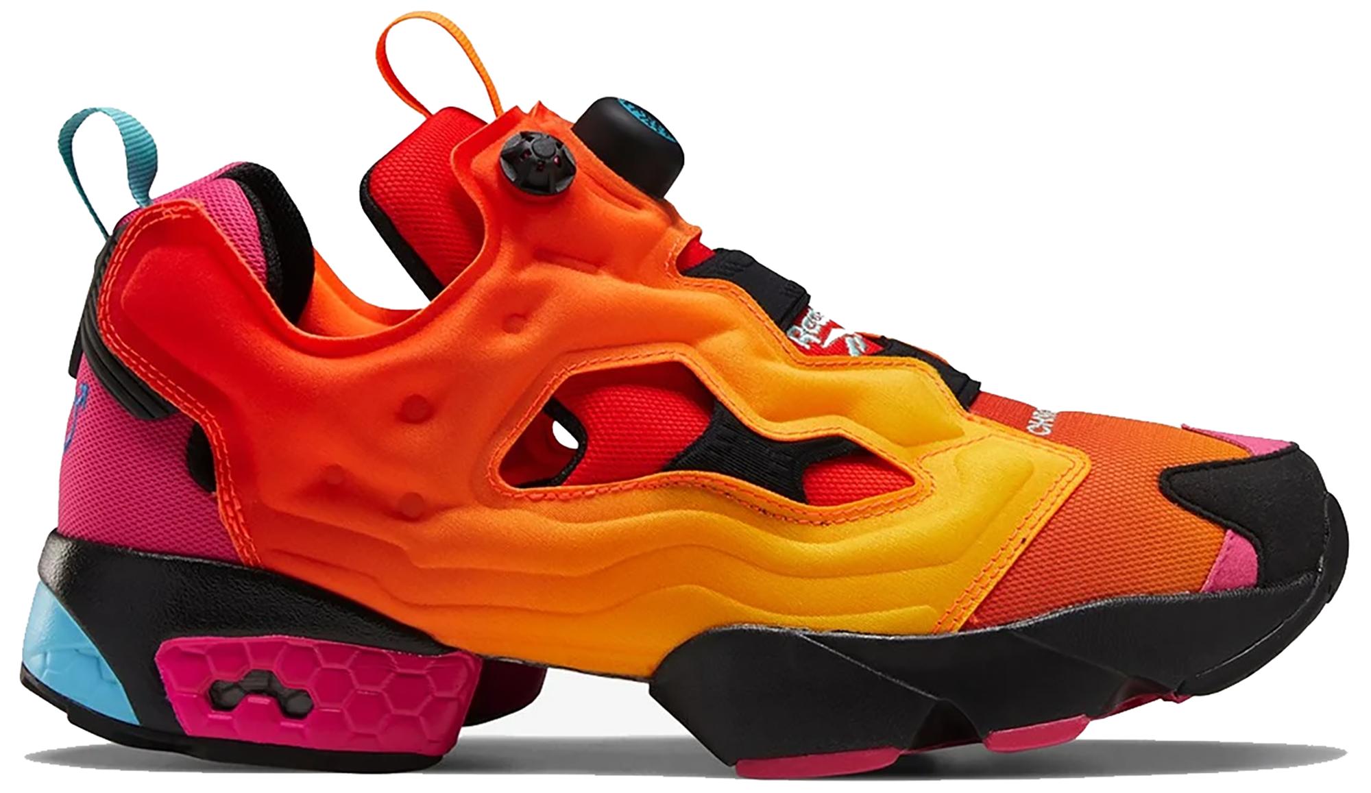 Reebok Instapump Fury Chromat Solar Orange for Men - Lyst