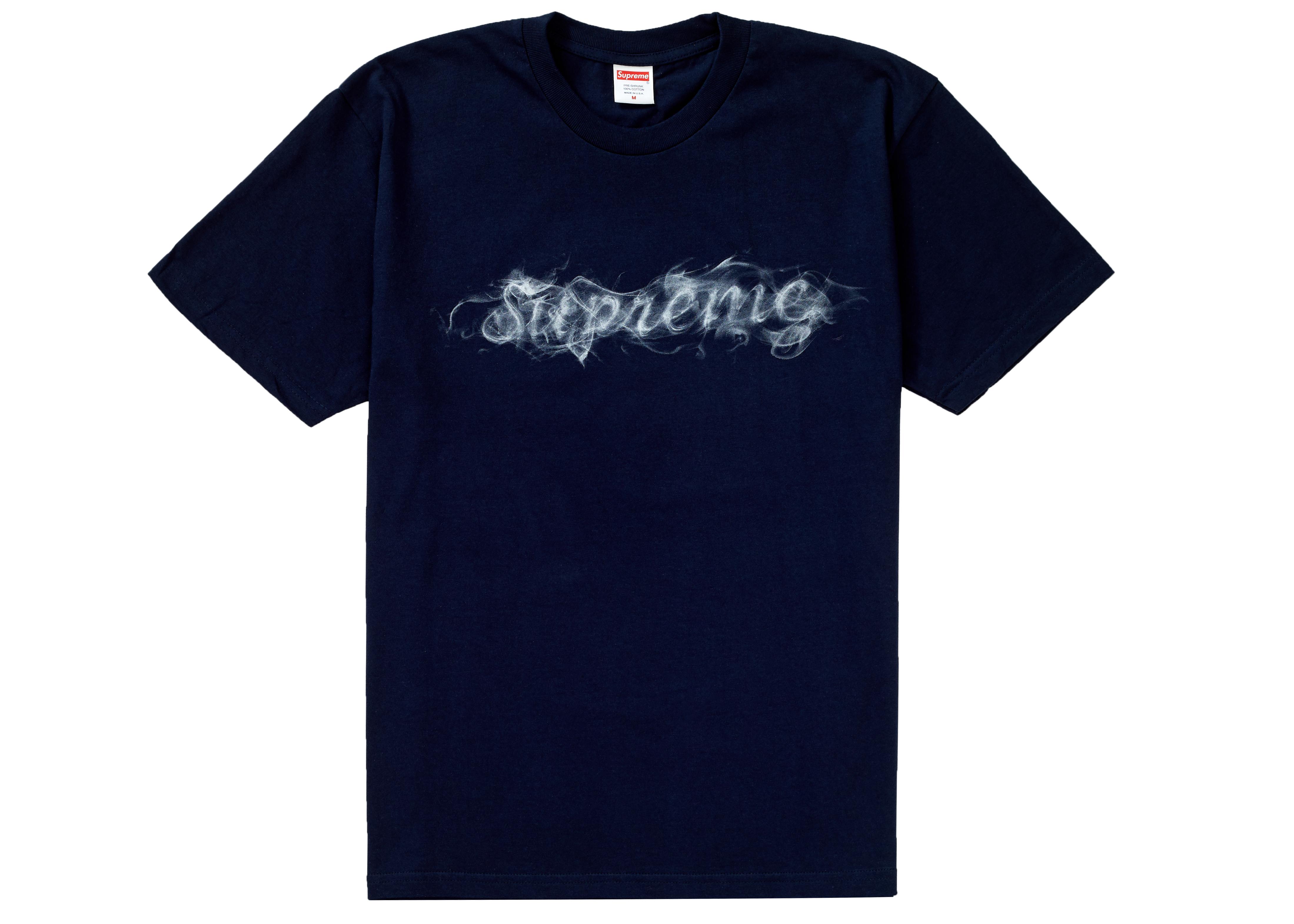 Smoke shirt. Supreme Smoke Tee. Supreme Smoke Tee футболка. Trapstar Smoke Tee.
