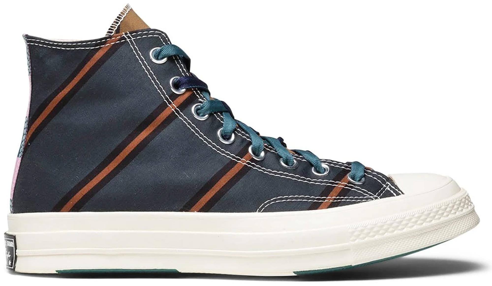 converse green and orange
