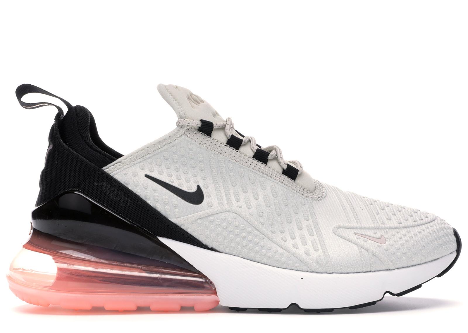 black white and pink nike air max 270
