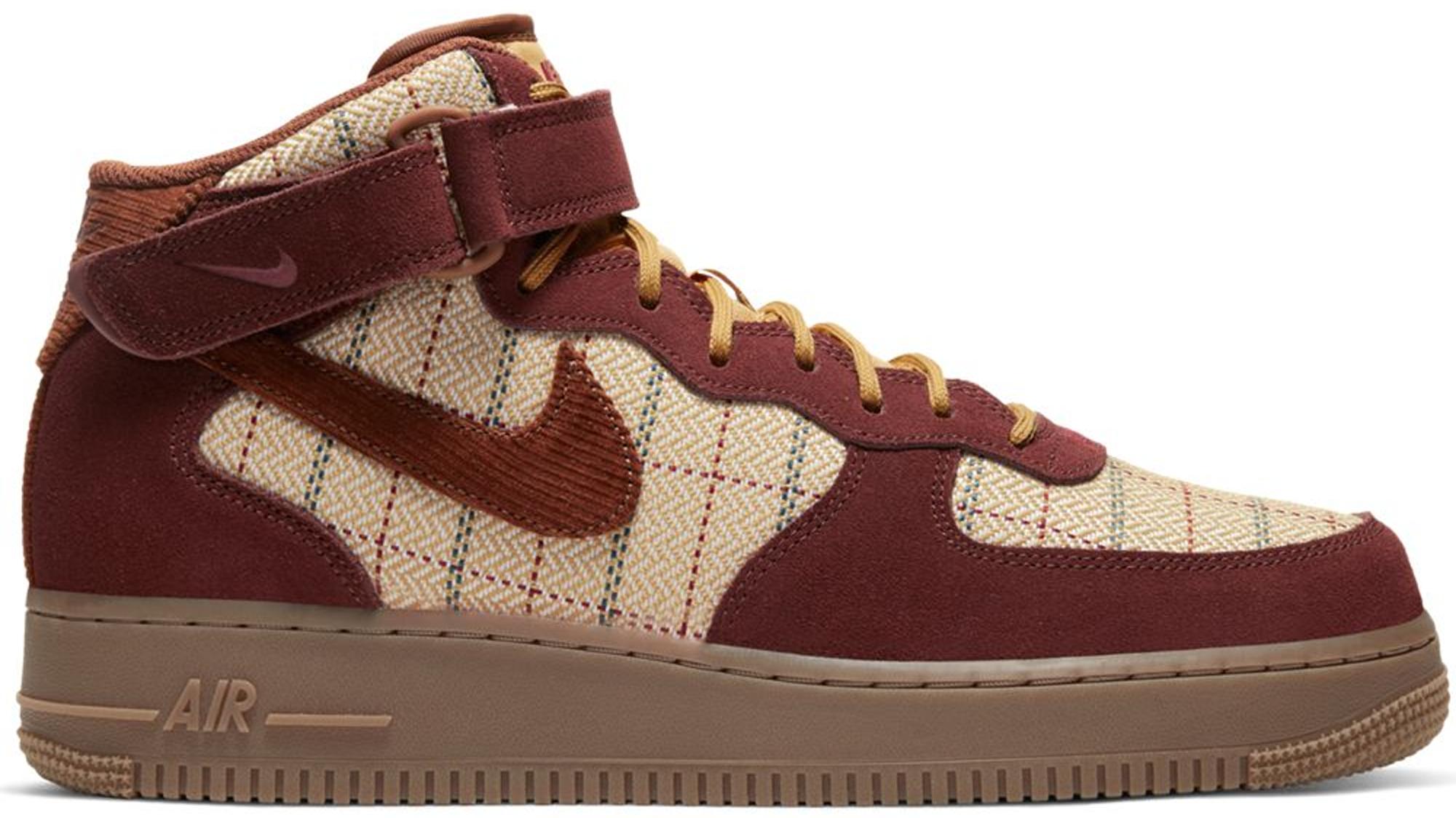 plaid nike shoes air force 1