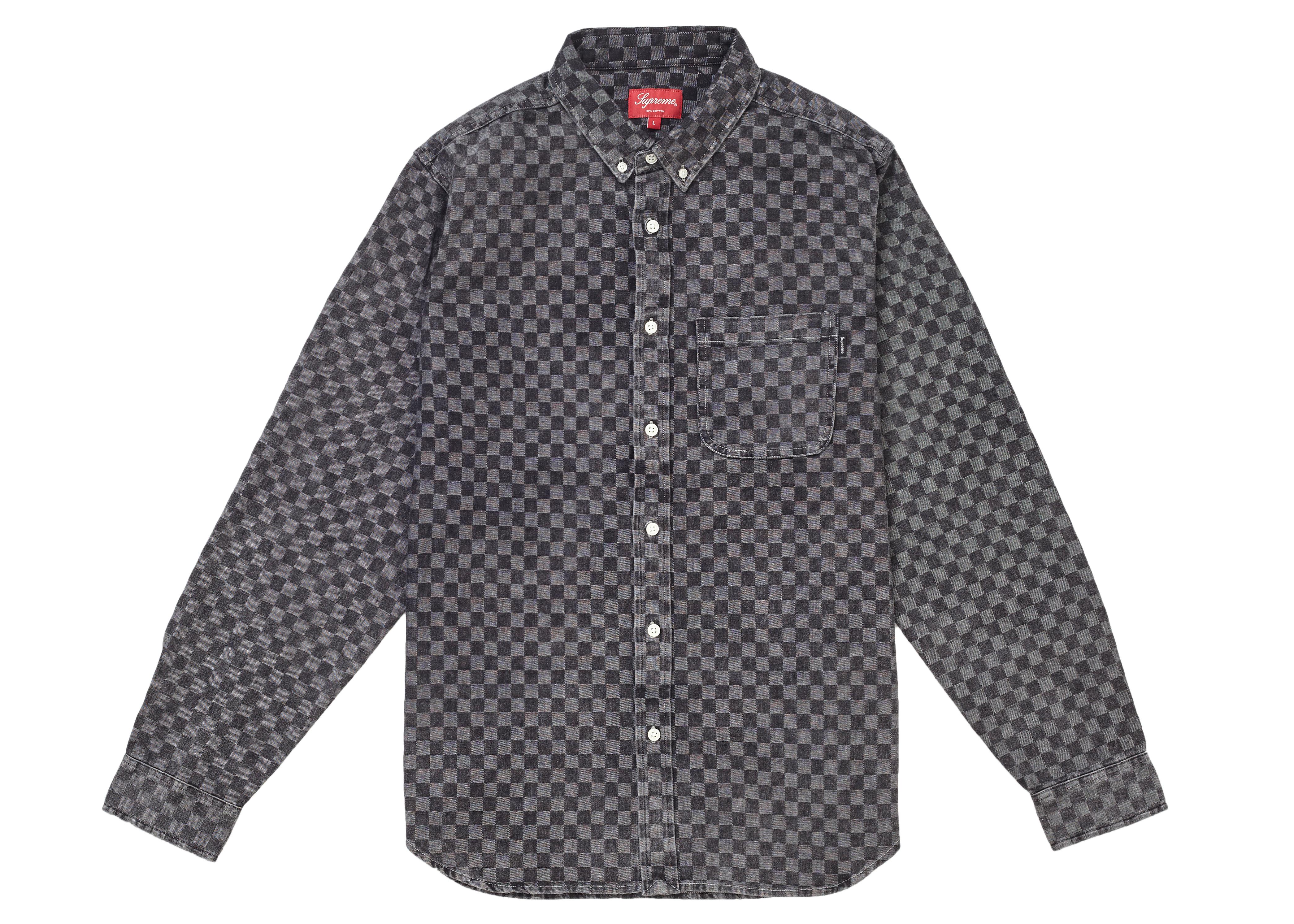 supreme checkered shirt