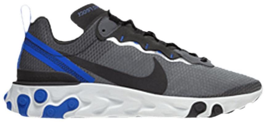 Nike React Element 55 Se Black Racer Blue For Men Lyst