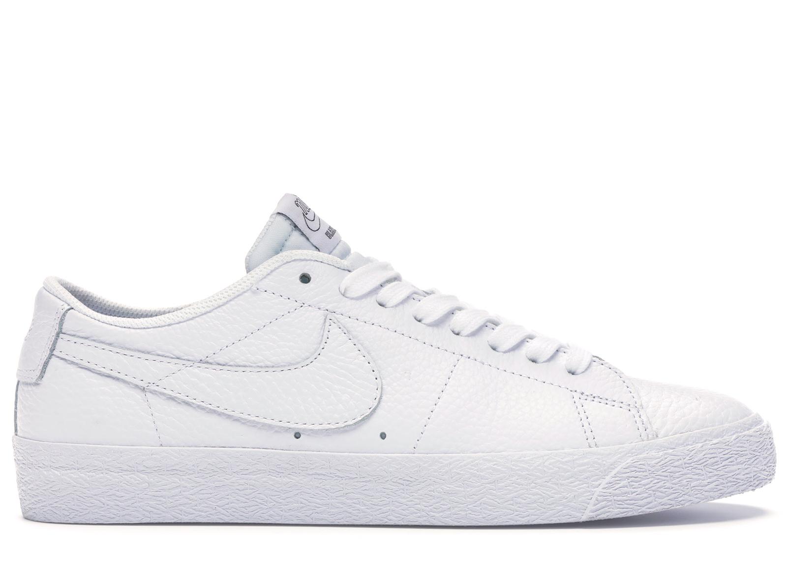 nike sb blazer low nba white