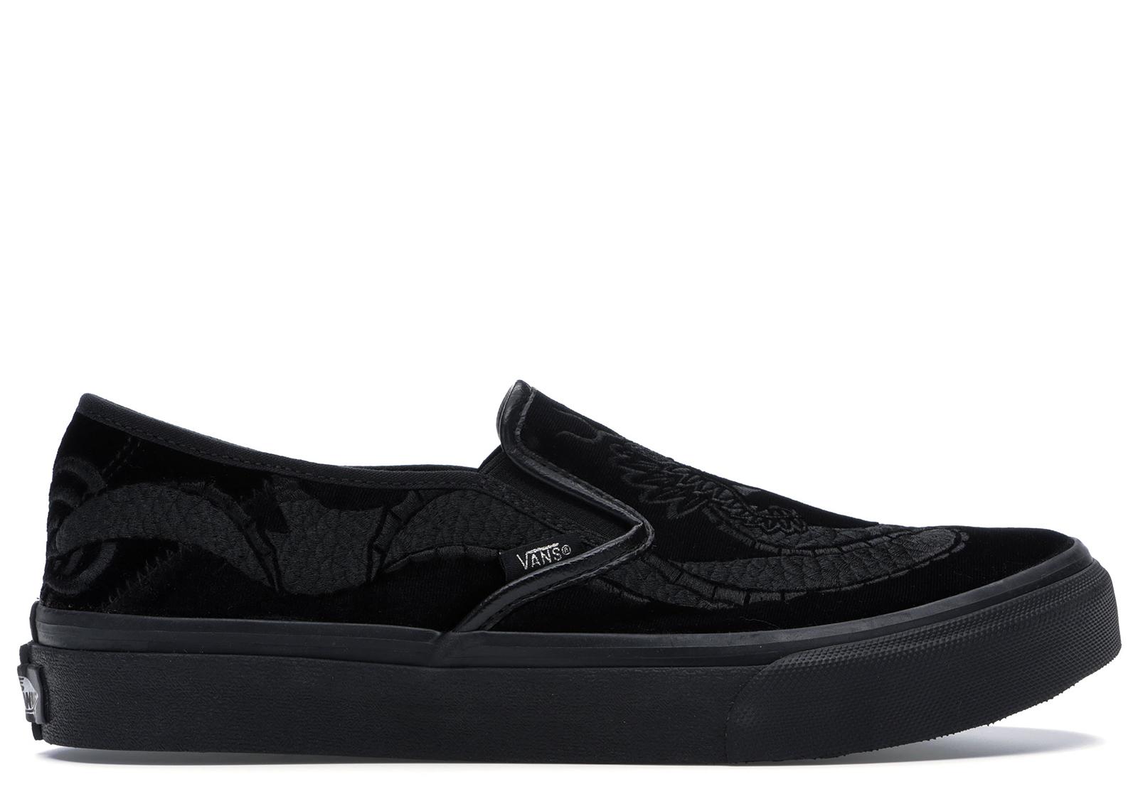 vans slip on deluxe dragon