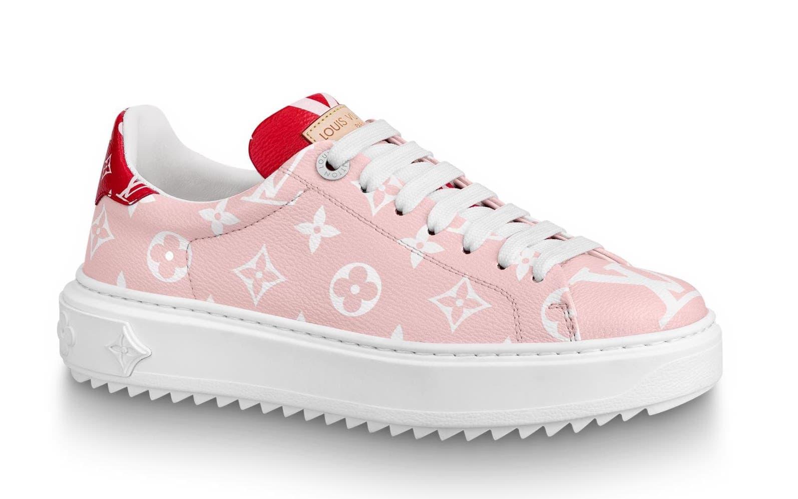 pink louis vuitton shoes