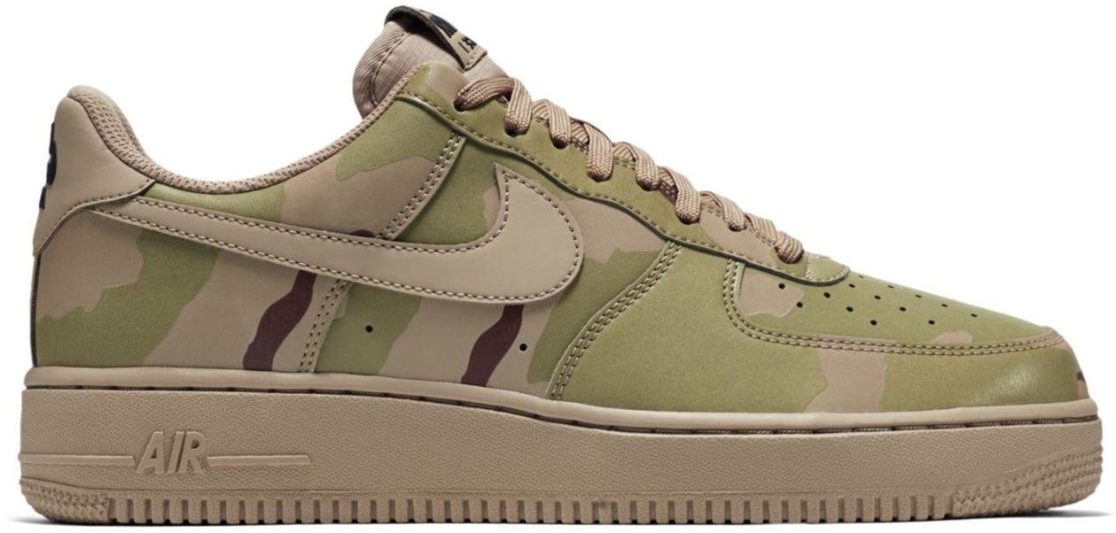 nike air force one camo reflective