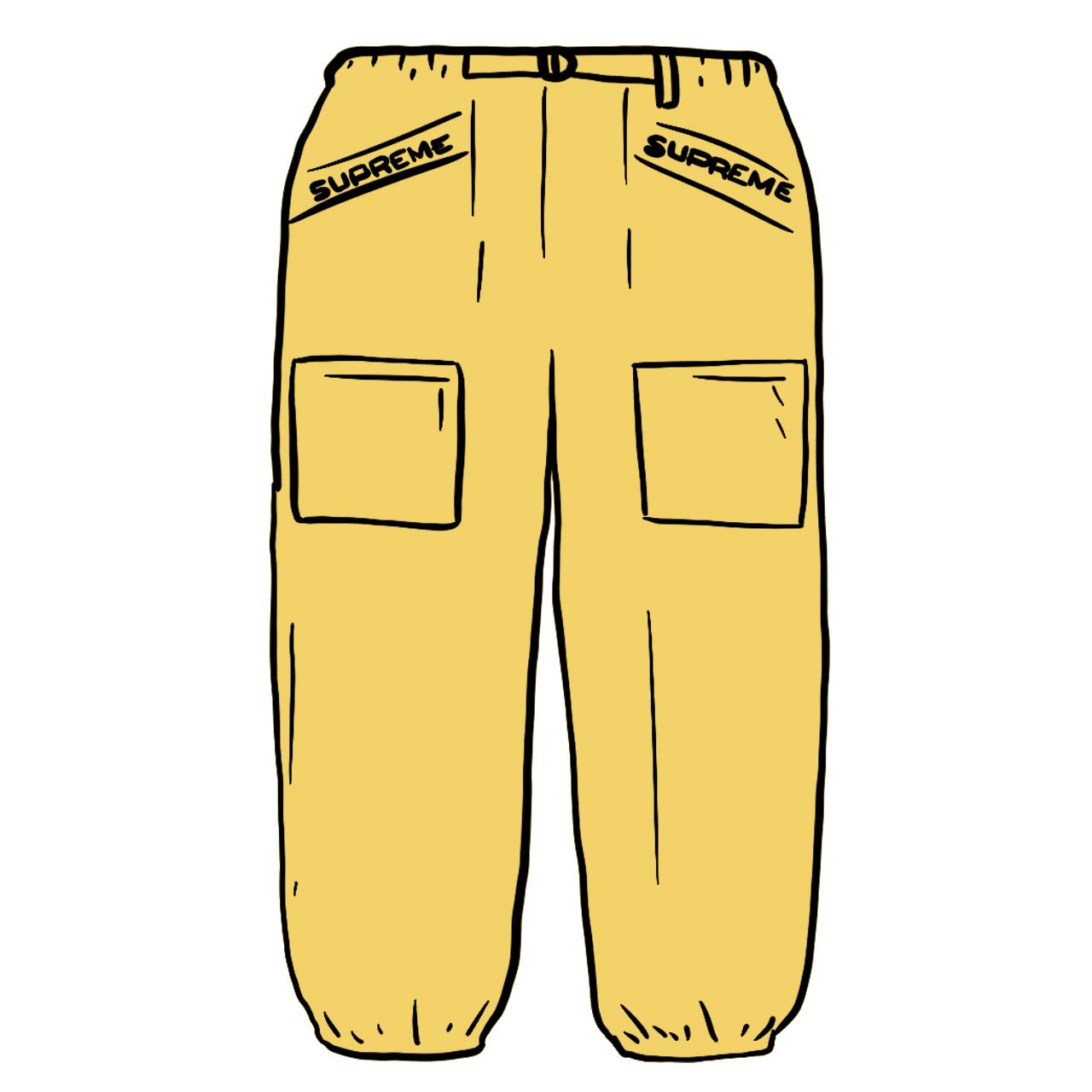 supreme utility belted pant