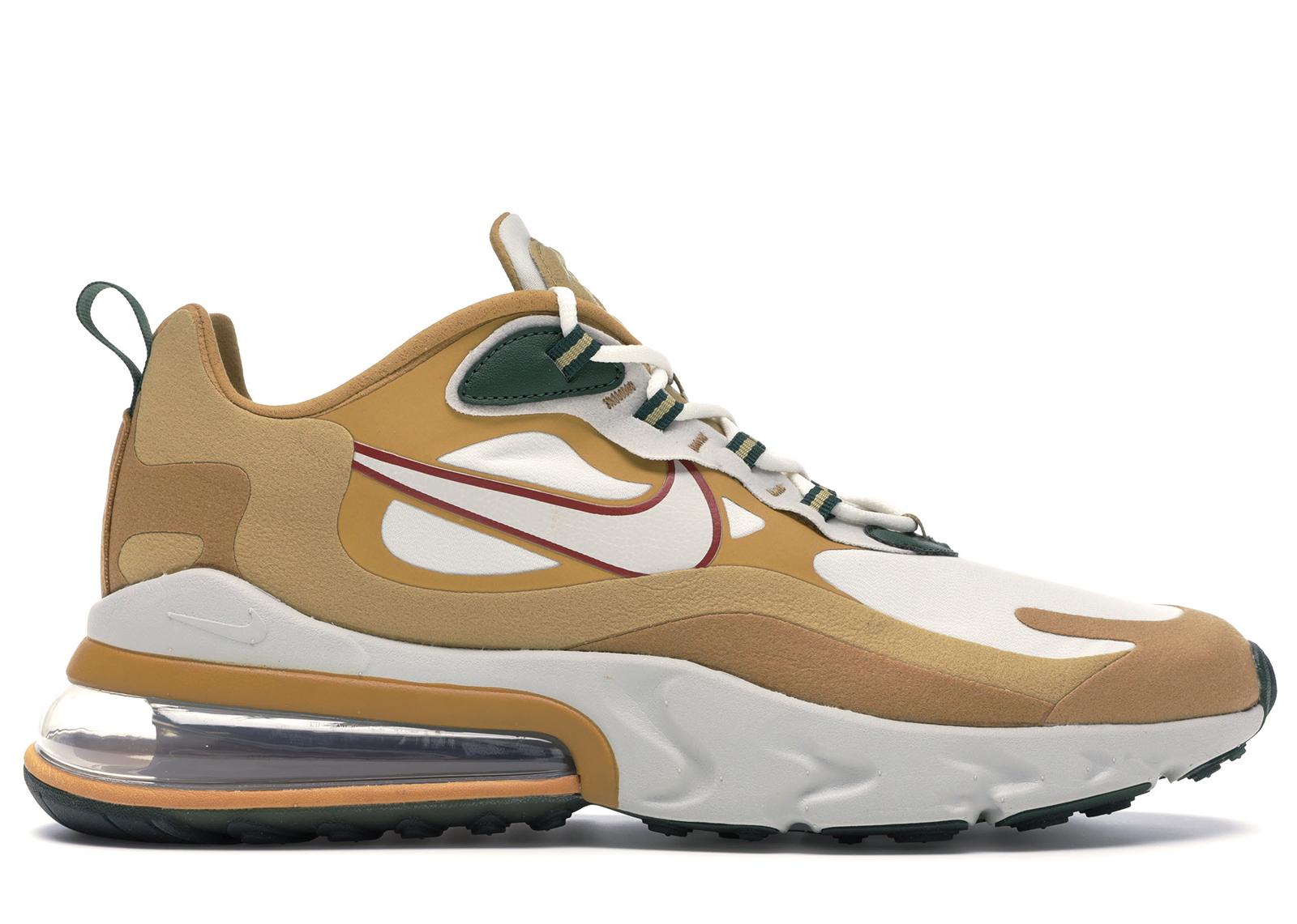 Nike Rubber S Ao4971-700 Air Max 270 React Club Gold/flat Gold/wheat/light Bone Ao4971-700 Gold