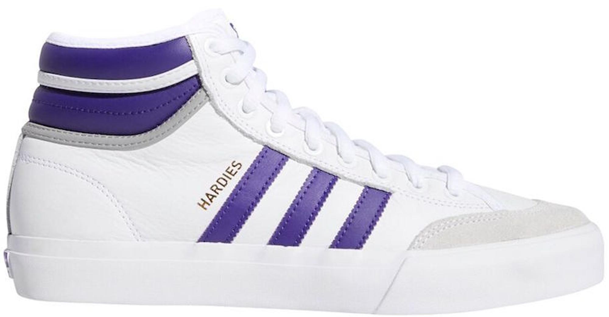 adidas matchcourt high rx purple