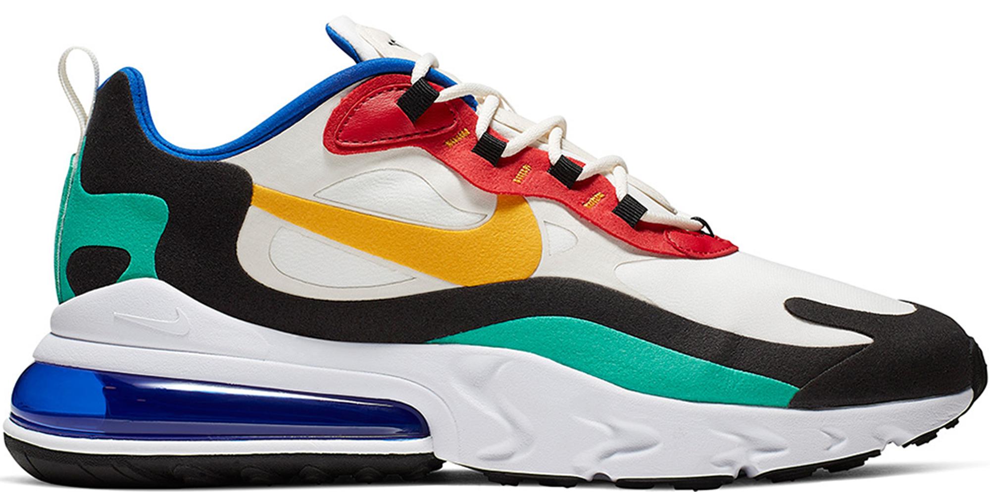 nike air max 270 react bauhaus size 10