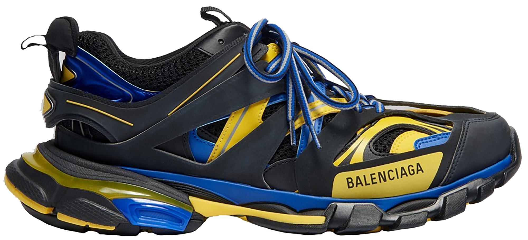 blue and yellow balenciaga