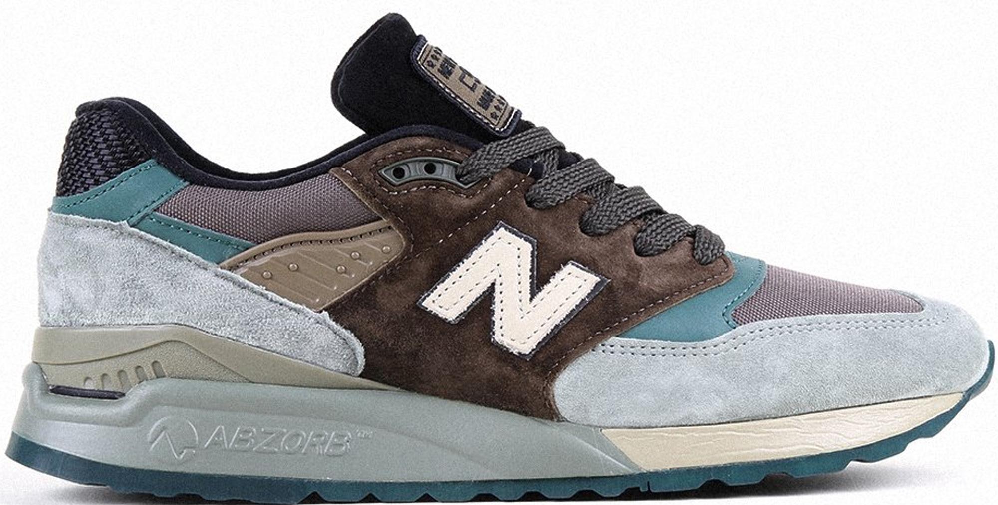 new balance 998 brown black