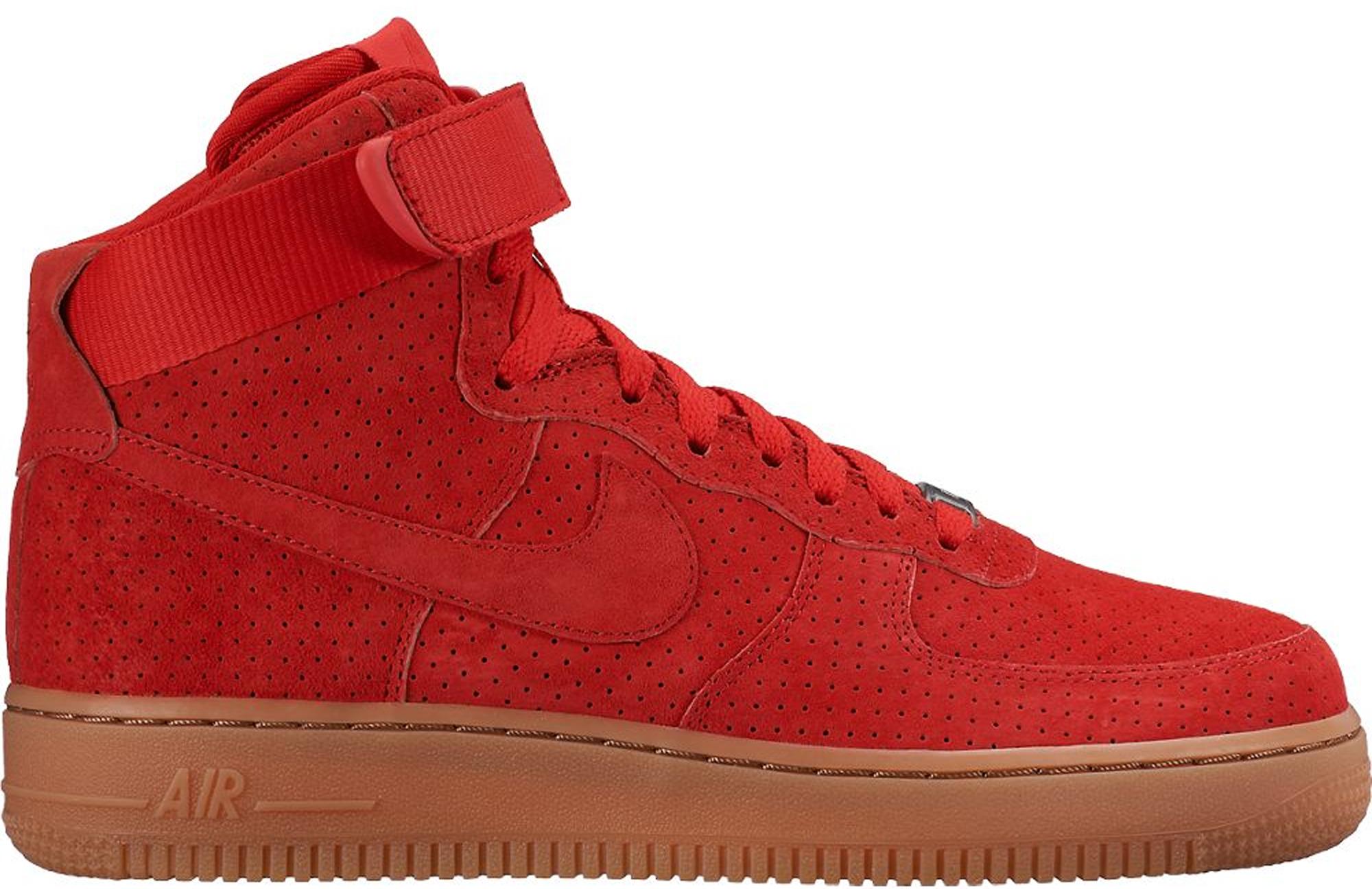 air force 1 upstep lux university red