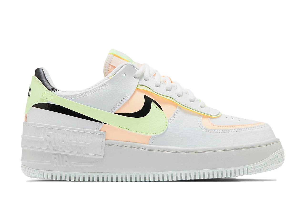 Nike Air Force 1 Shadow Summit White Barely Volt Crimson Tint (w) - Lyst