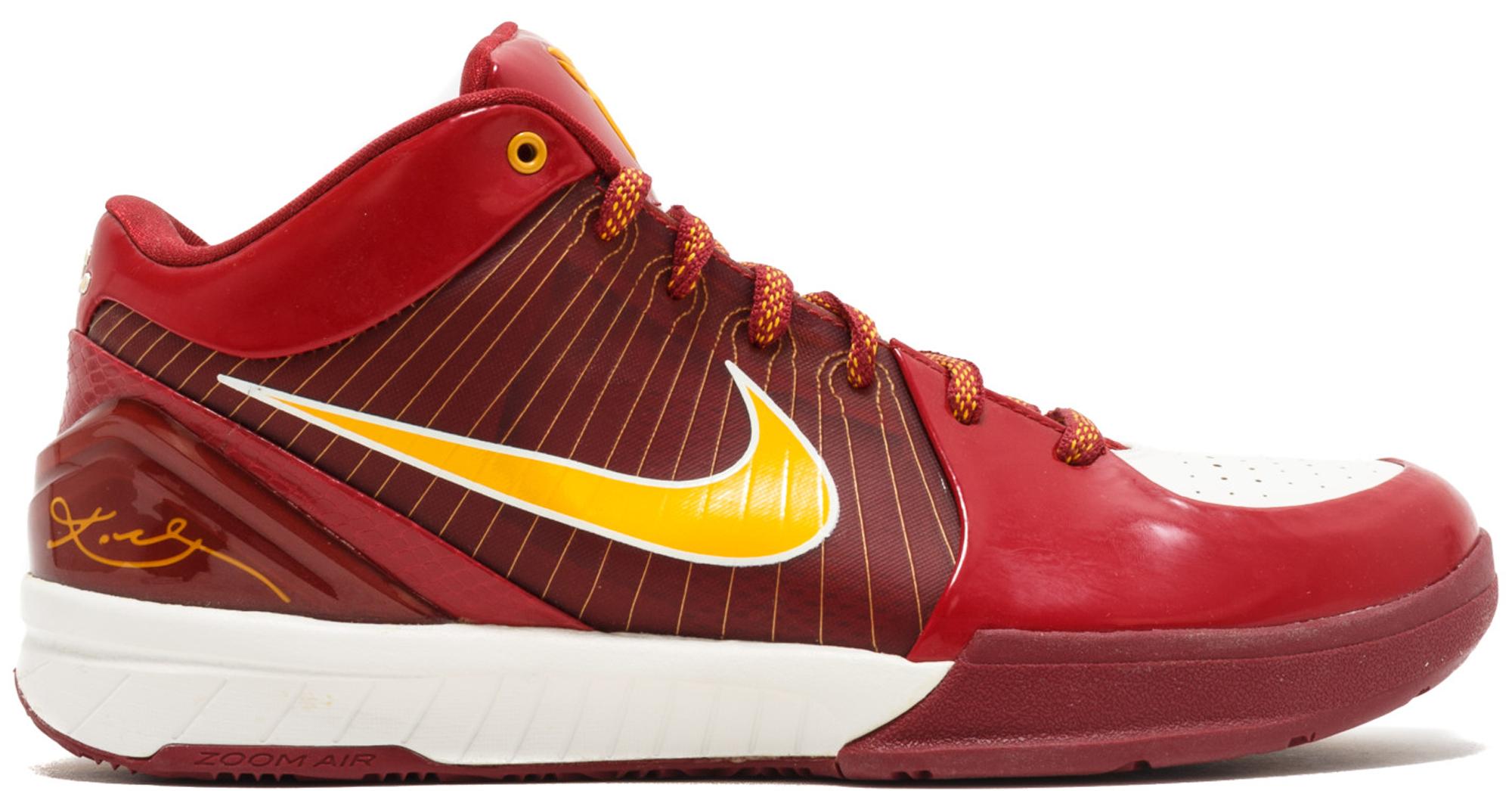 gold and red kobes