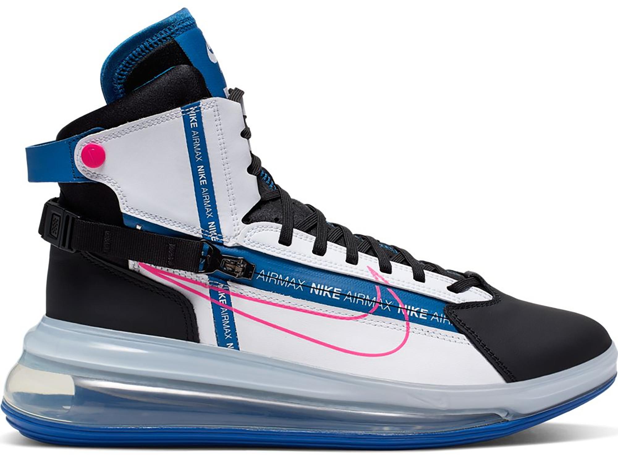 nike air max 720 blue and pink