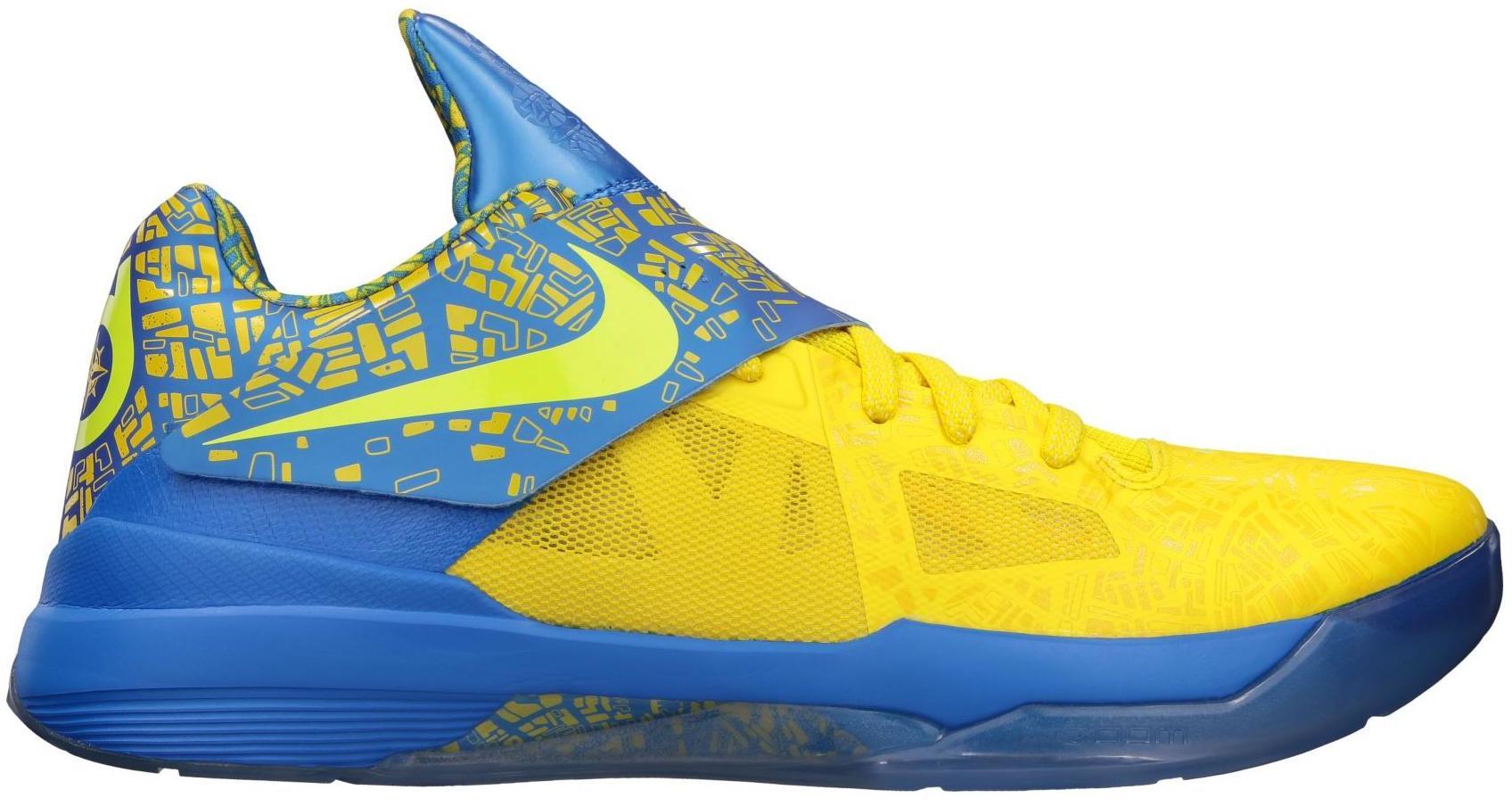 kd shoes yellow