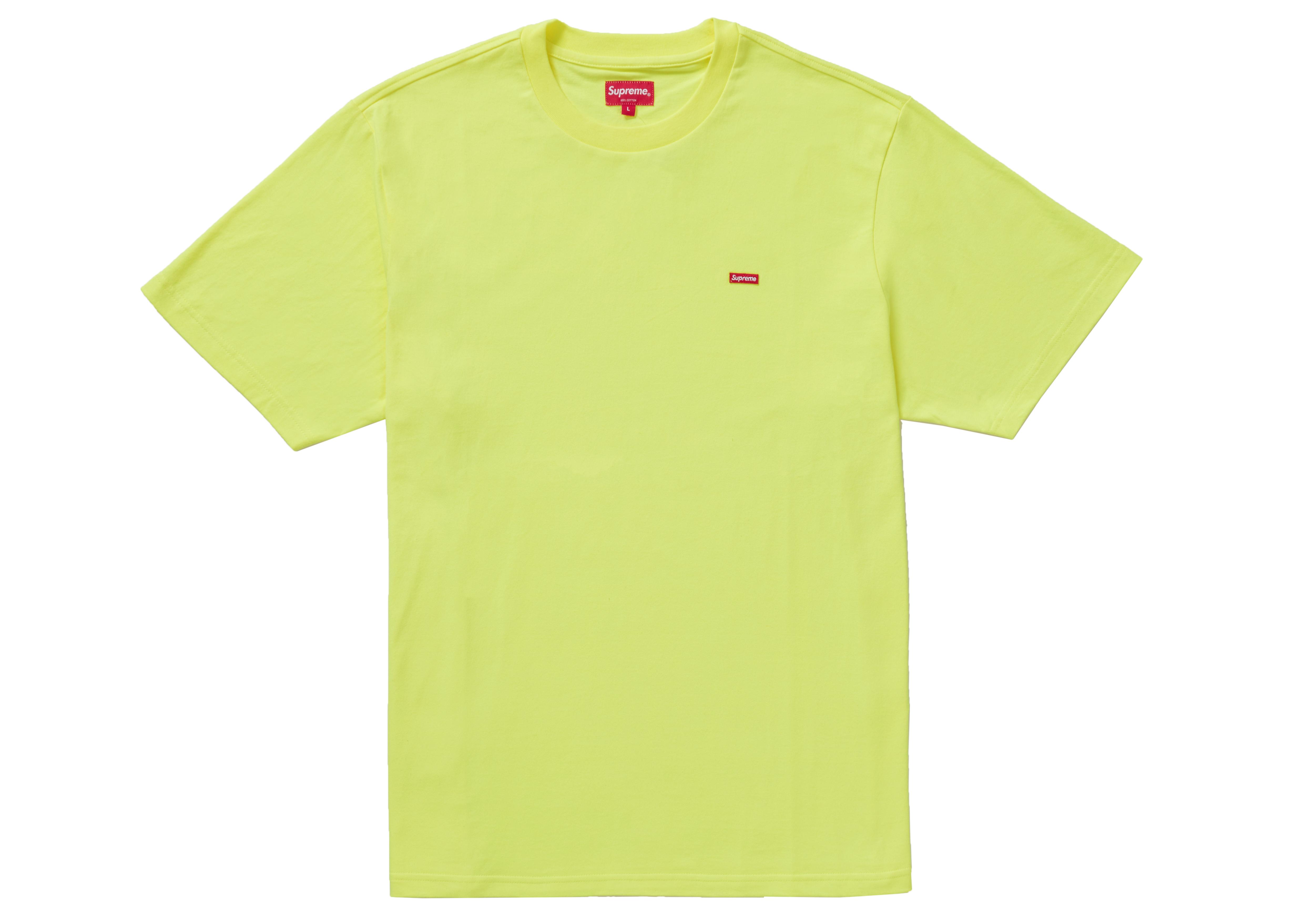 Supreme Small Box Tee (fw20) in Yellow for Men - Lyst