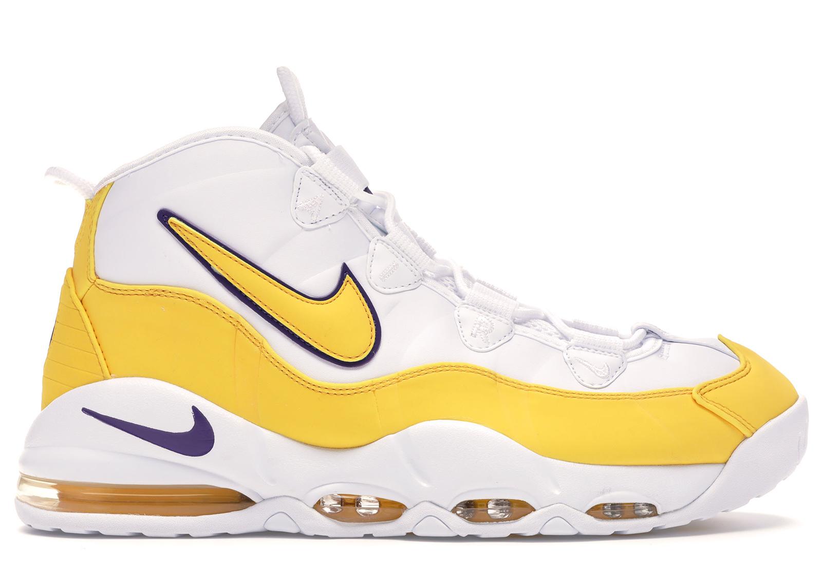 nike uptempo lakers