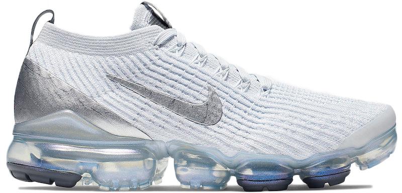 Nike Air VaporMax Flyknit 3 WhitePurpleVolt Women with Shoe