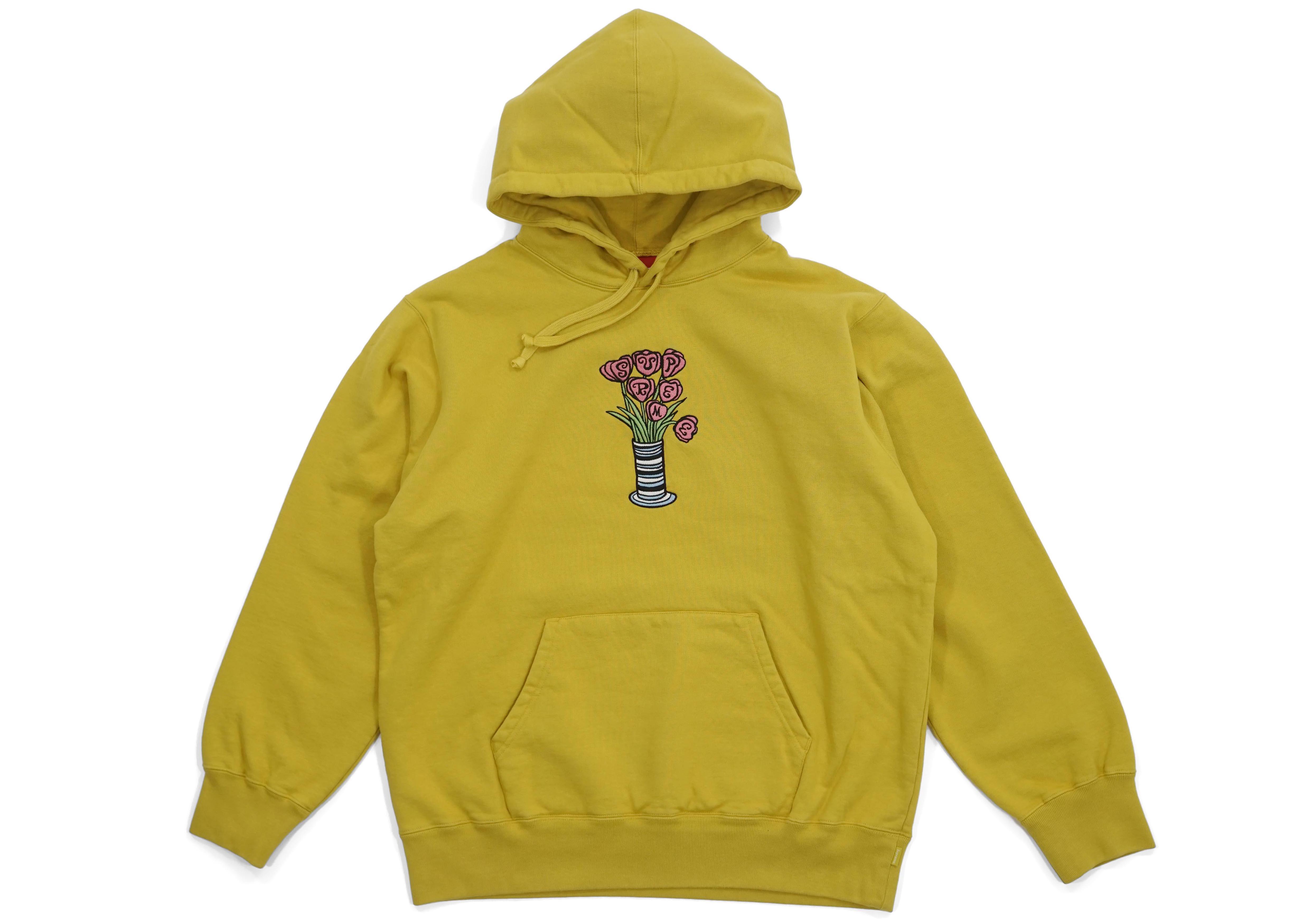 supreme mustard hoodie