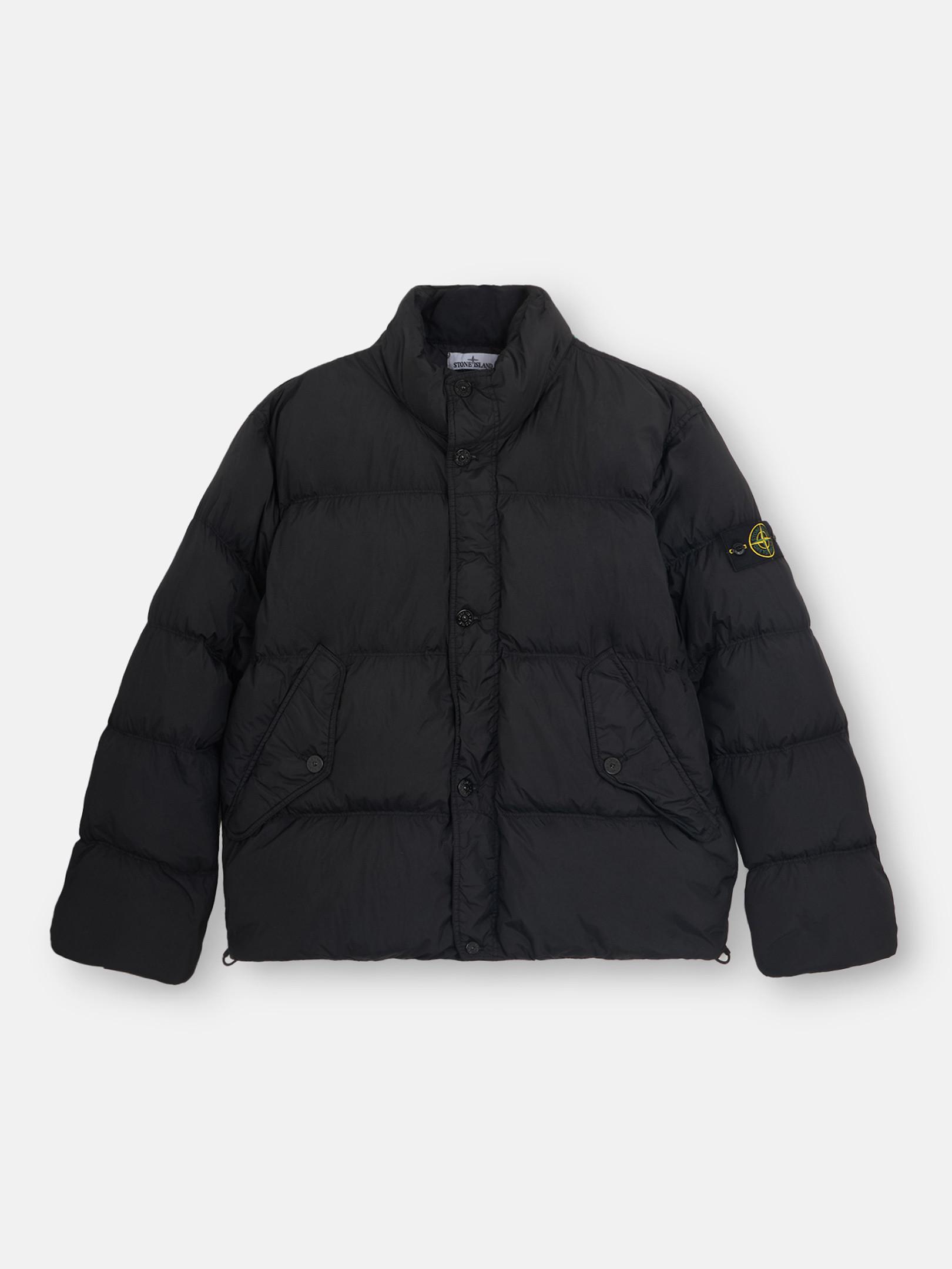 Stone Island 40123 Crinkle Reps R-Ny in Schwarz für Herren Lyst DE