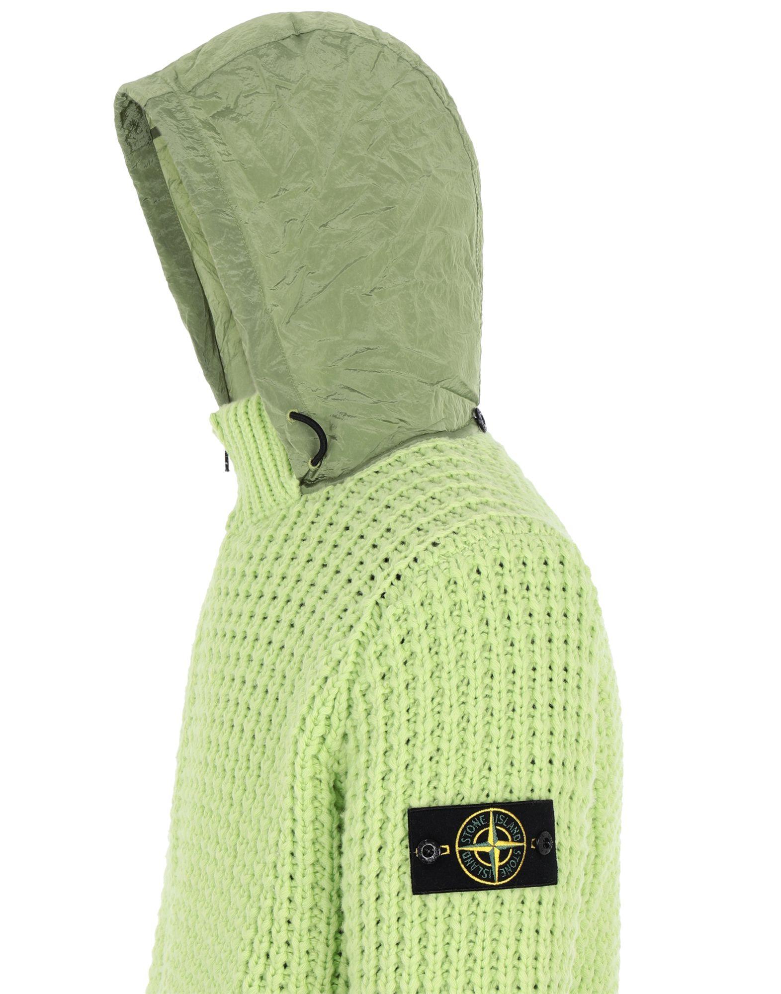 Stone Island Wool 569c8 President's Knit in Pistachio Green (Green) for Men  - Lyst