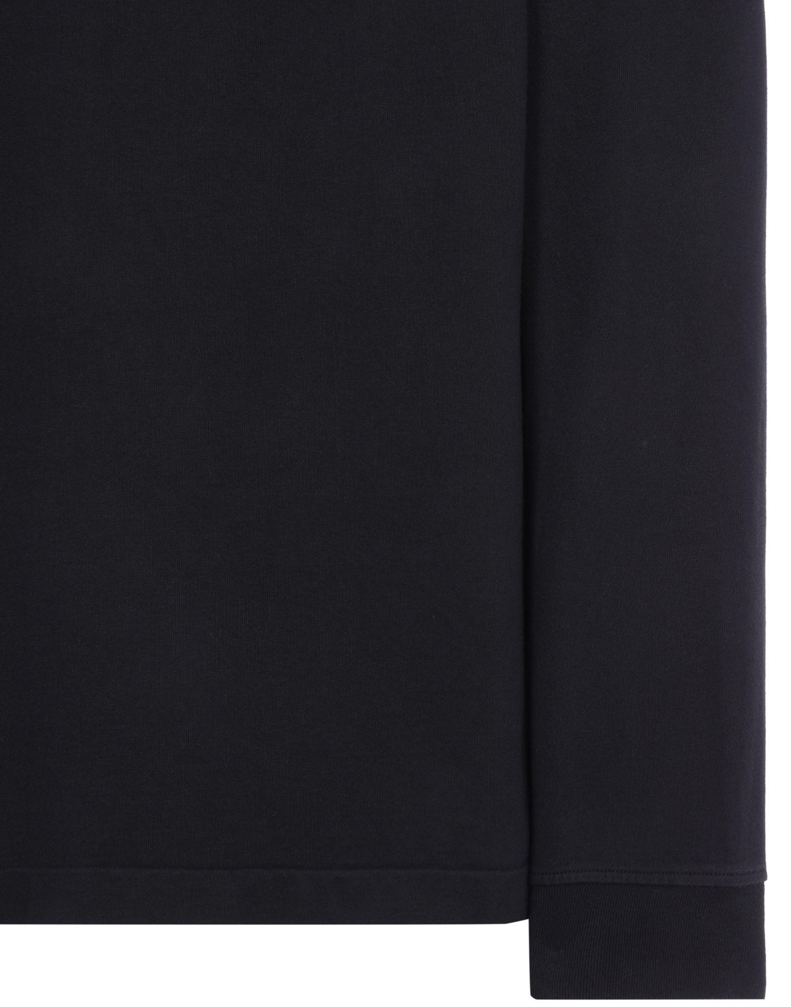 Stone Island 64450 Gauzed Cotton Jersey in Black for Men | Lyst