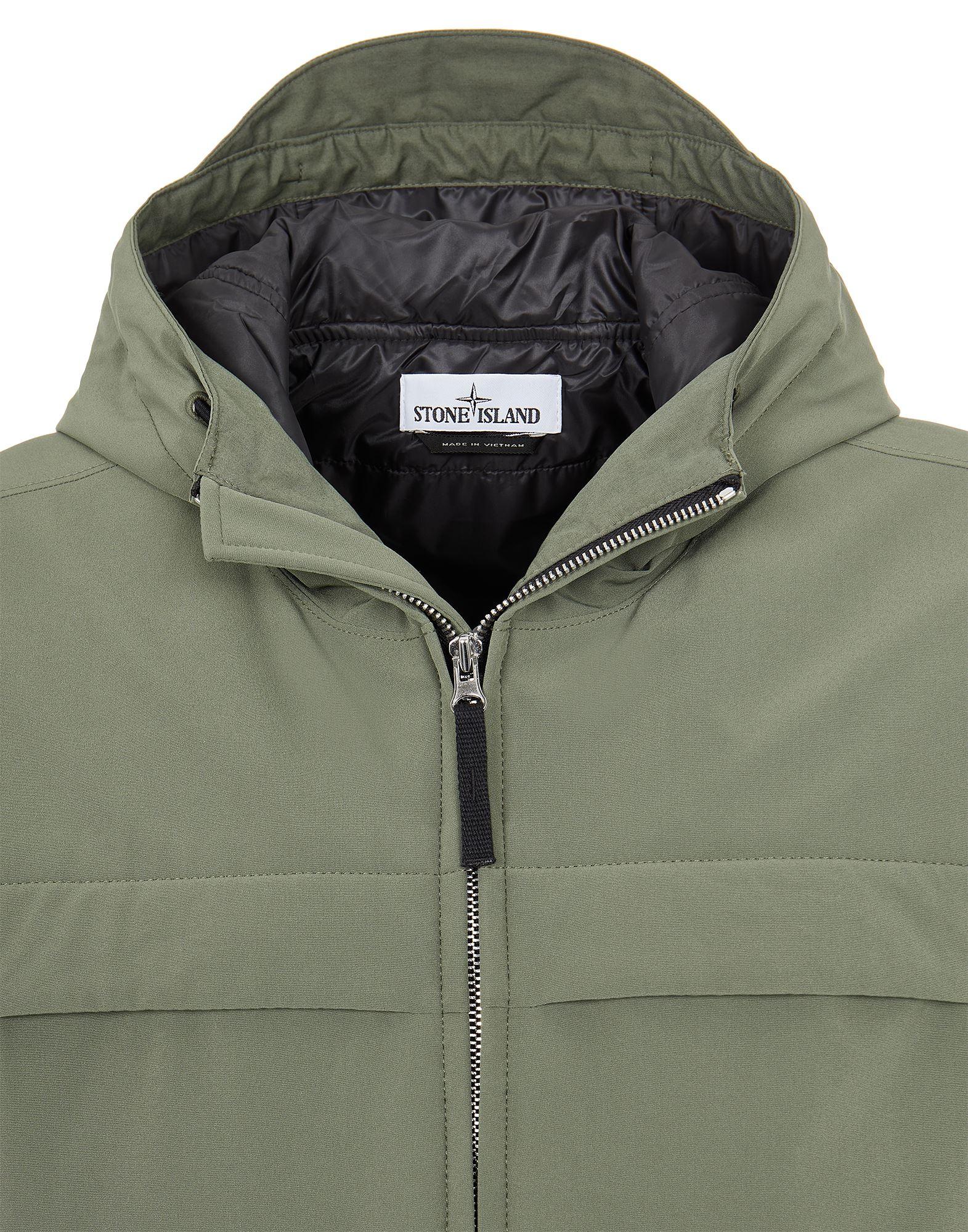 Stone Island 41427 Soft Shell-r E.dye® Technology With Primaloft®  Insulation Technology in Sage Green (Green) for Men | Lyst