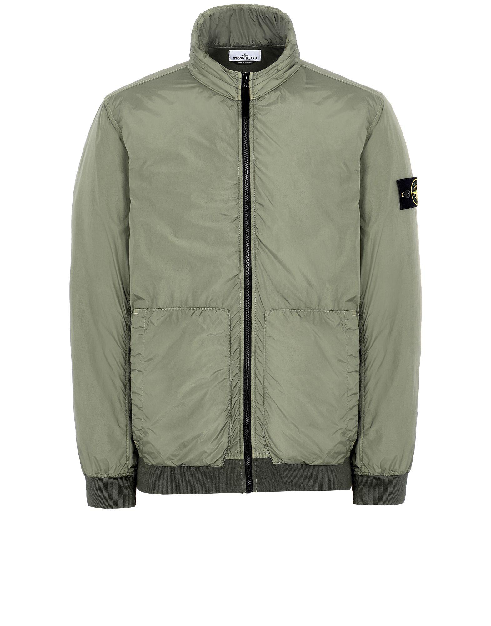 Stone Island Synthetic 43230 Garment Dyed Crinkle Reps Ny in Olive Green  (Green) for Men - Lyst
