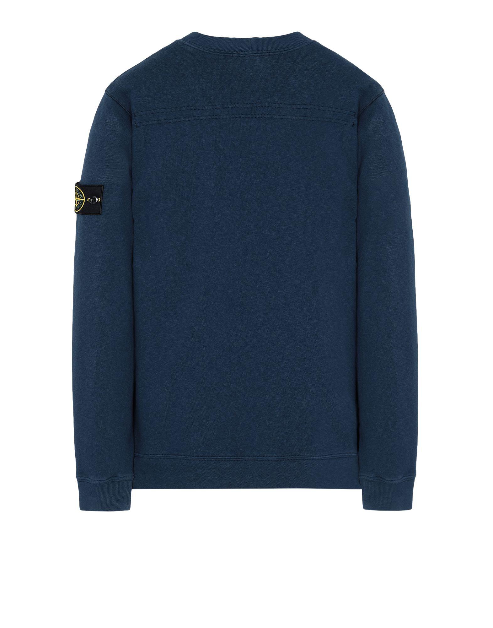 stone island sweatshirt marine blue
