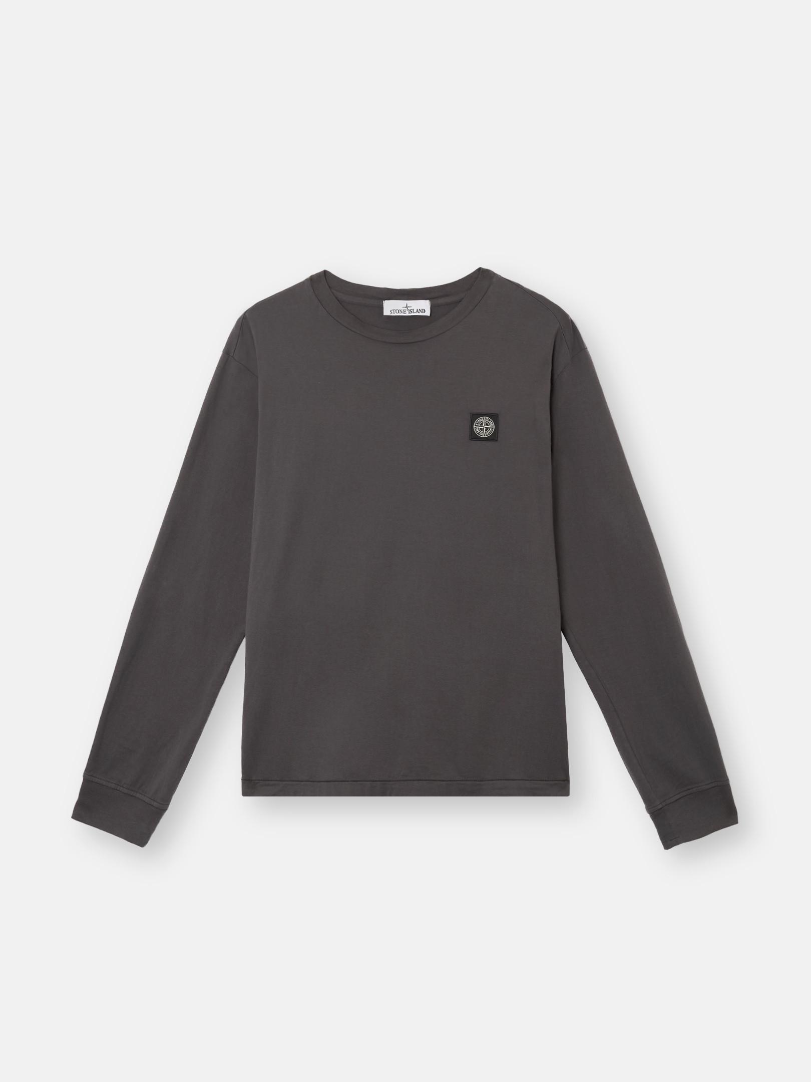 Stone Island 2100227 60/2 Cotton Jersey in Grey for Men Lyst UK