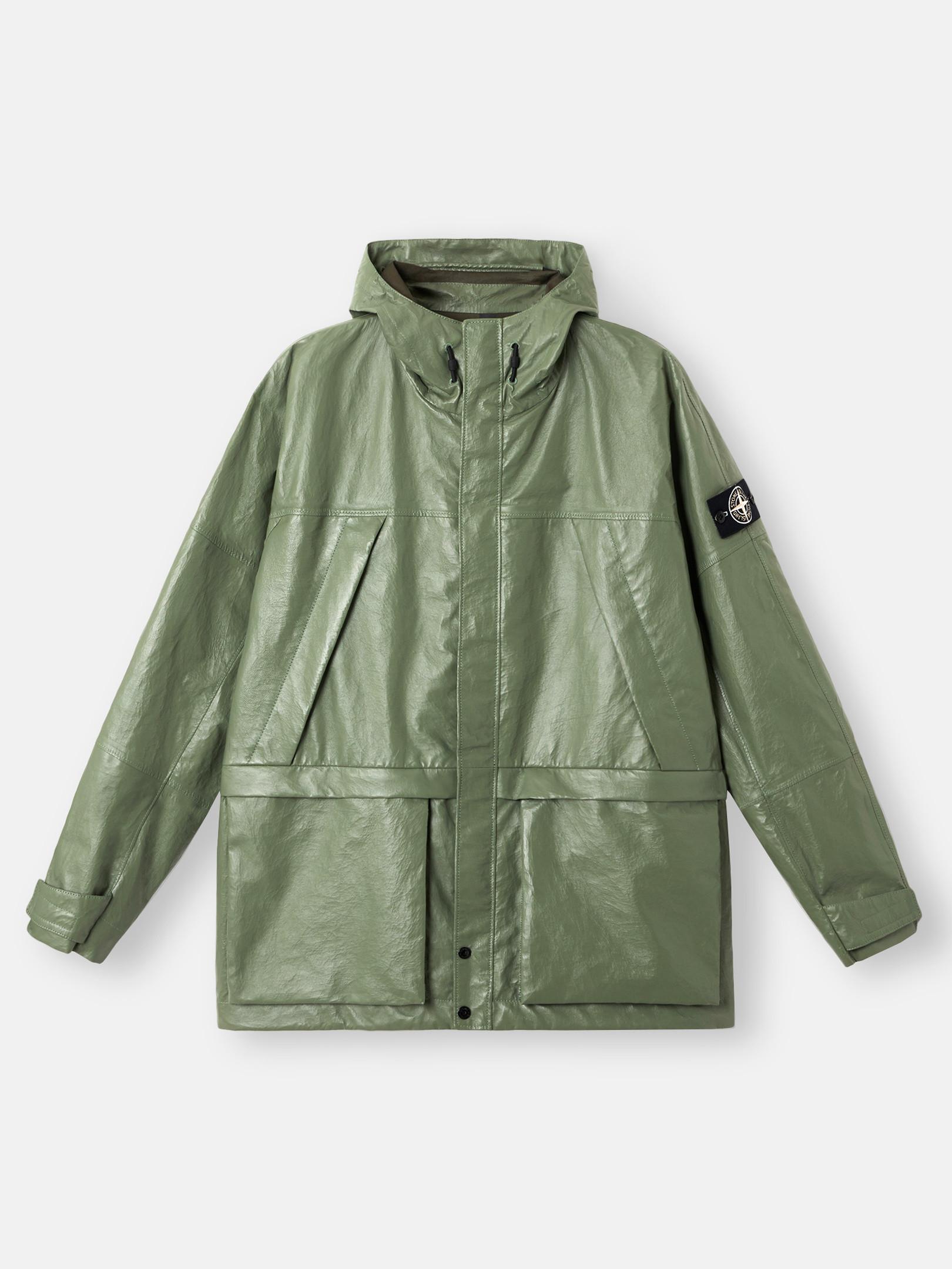 Stone Island 0100002 Light Leather Organza in Green for Men Lyst UK
