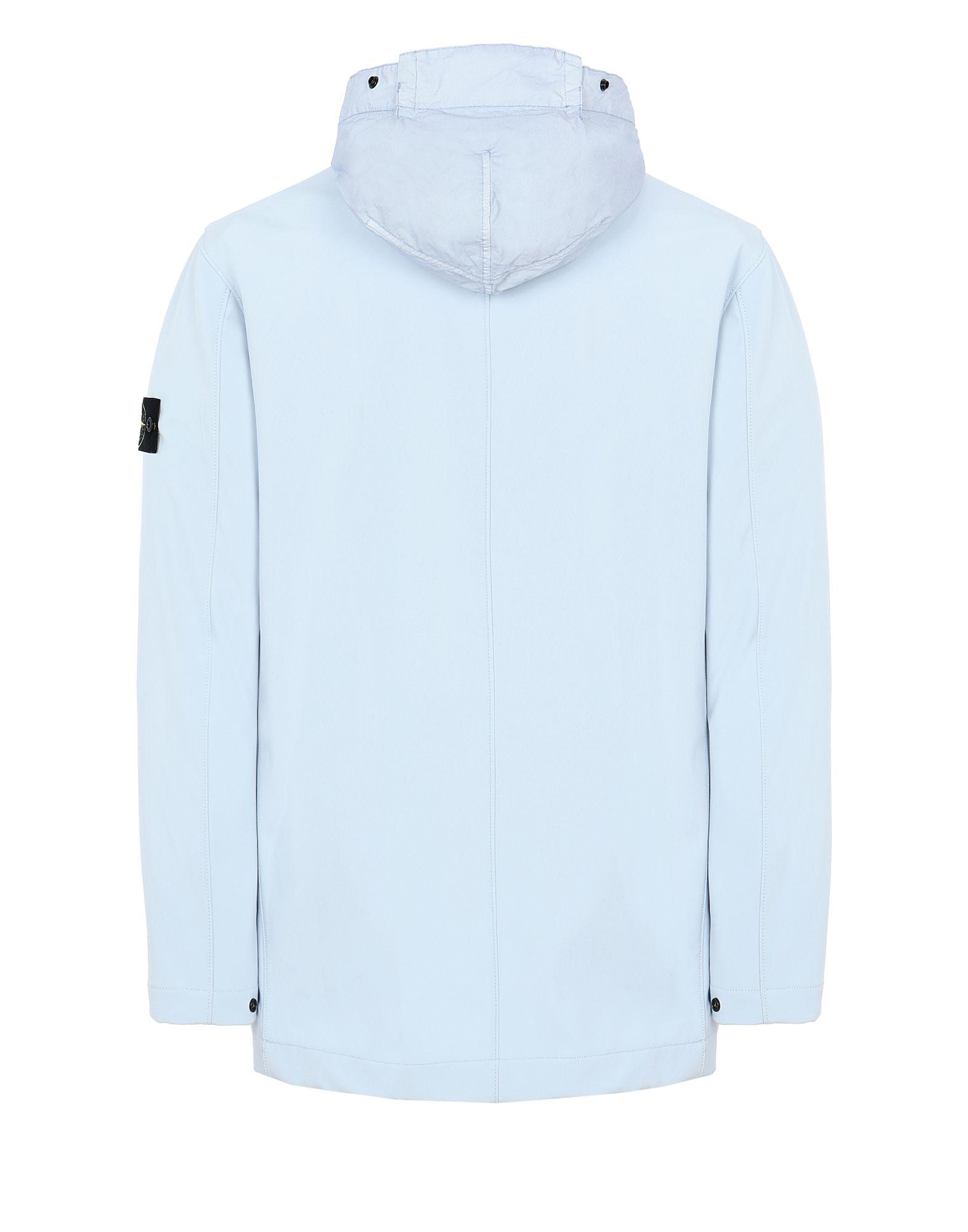 stone island hoodie light blue
