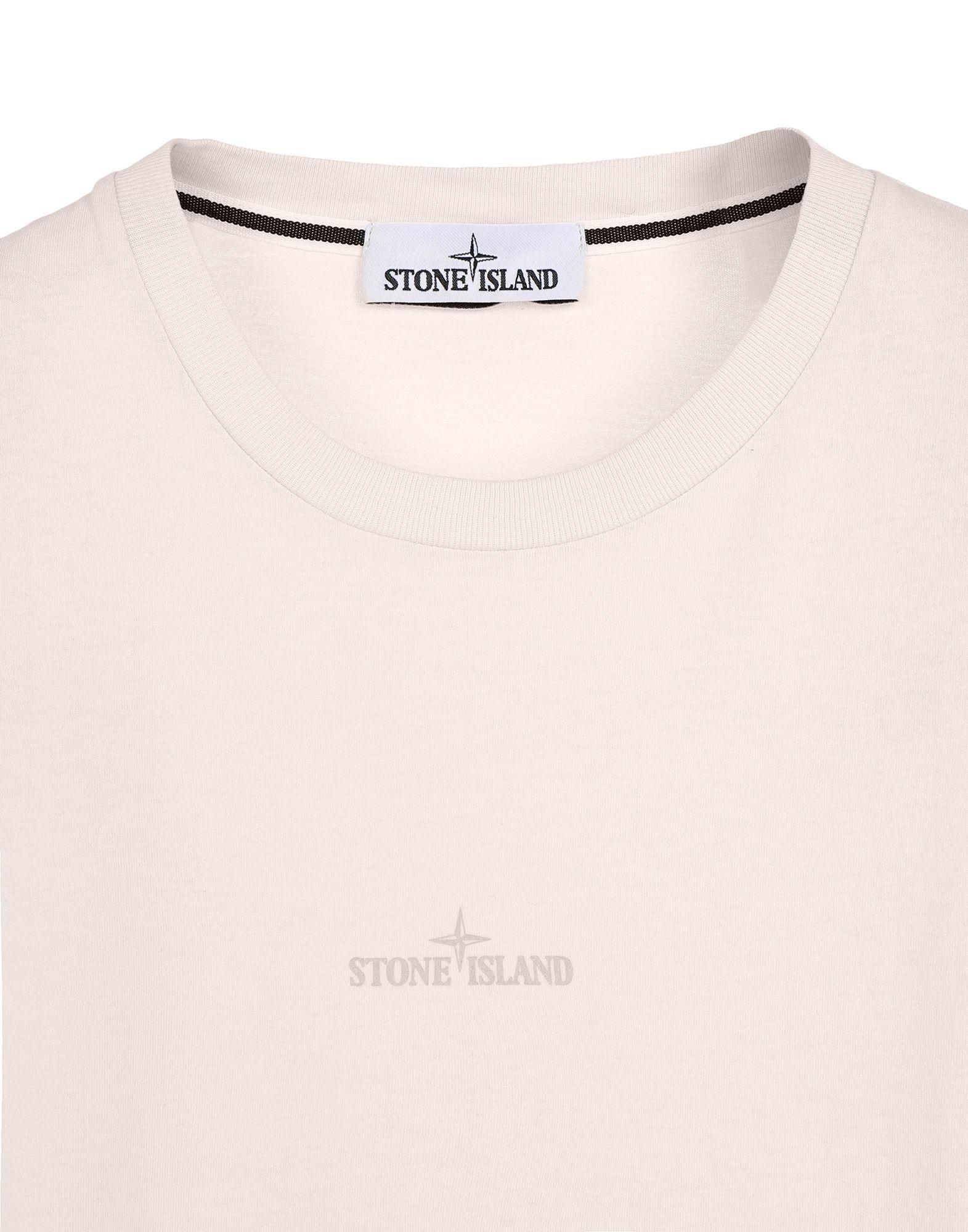 Stone Island Cotton 2ns90 'graphic Eight' in Pink for Men - Lyst