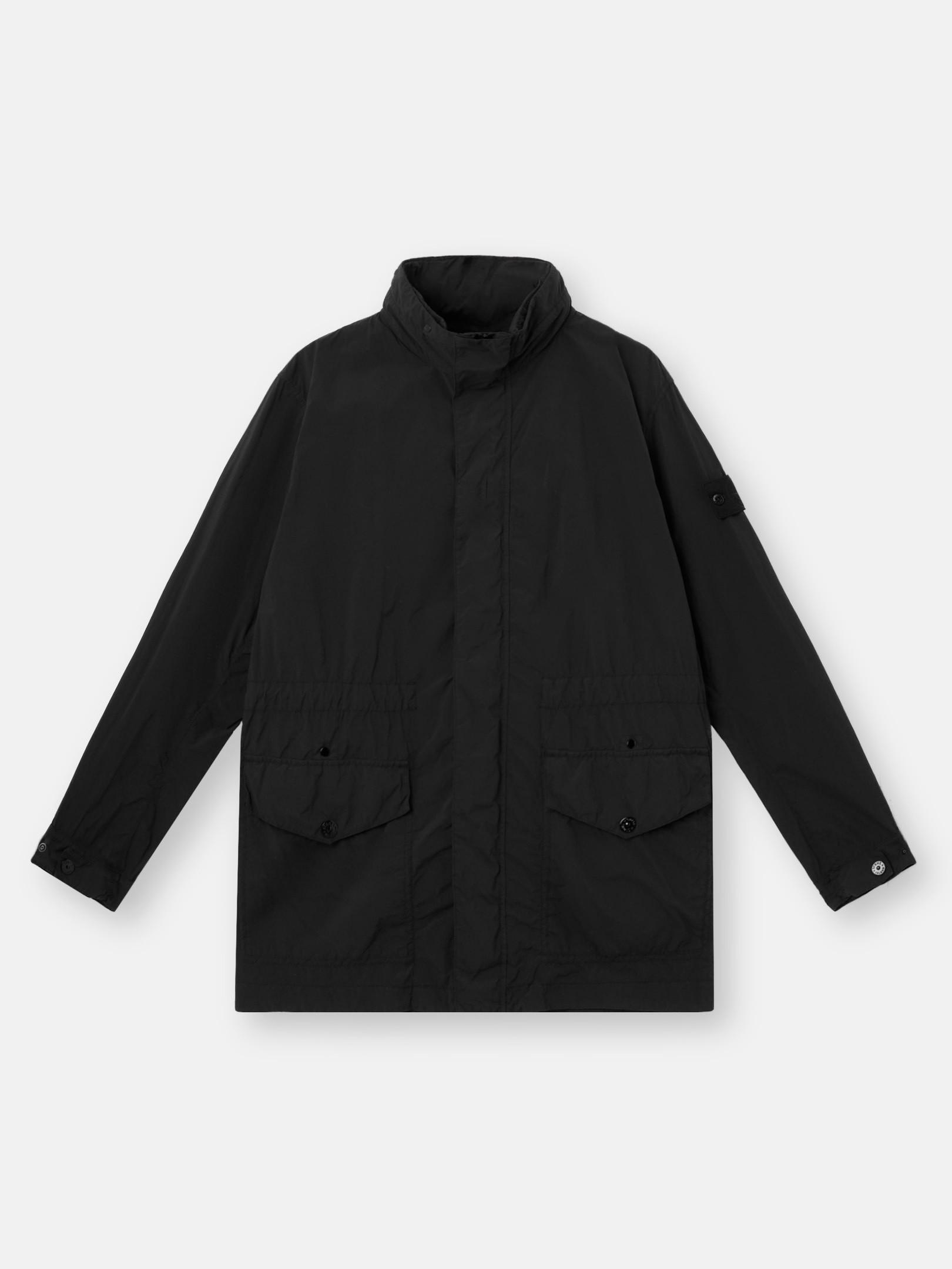 Stone Island 4100071 Nylon Smerigliato Ghost in Black for Men Lyst