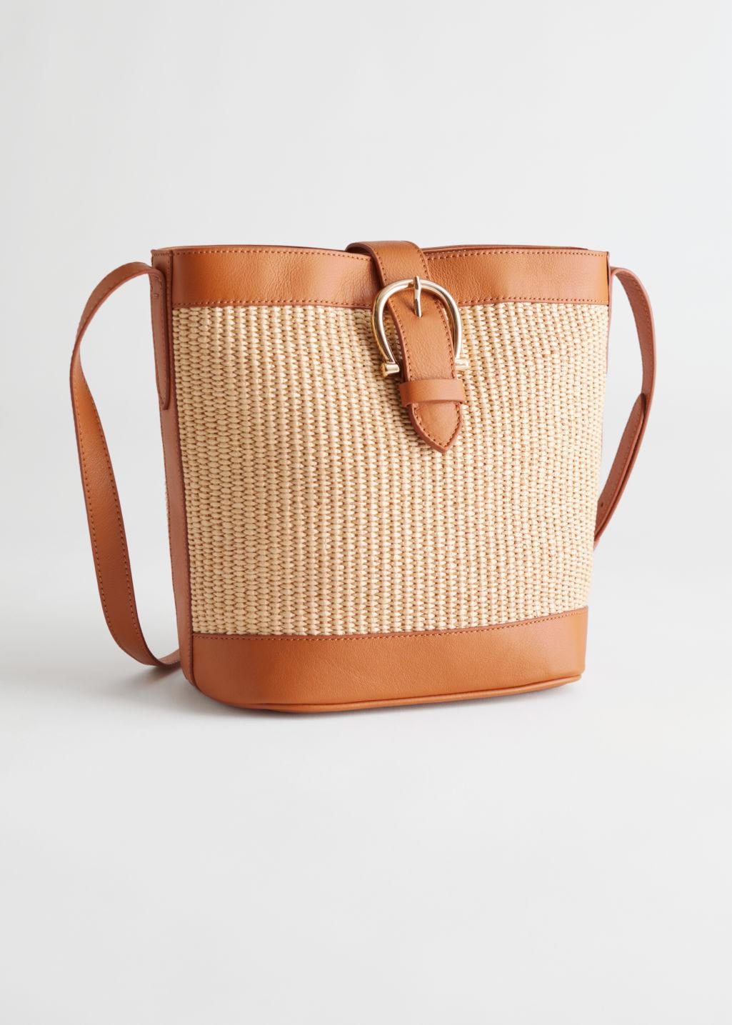 & other stories woven bag