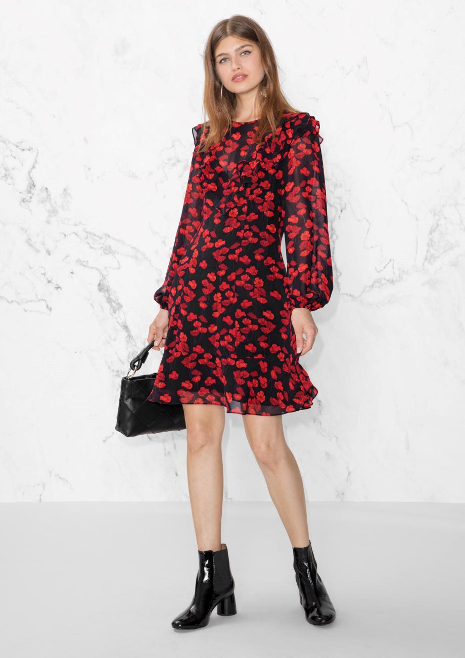& other stories red dress