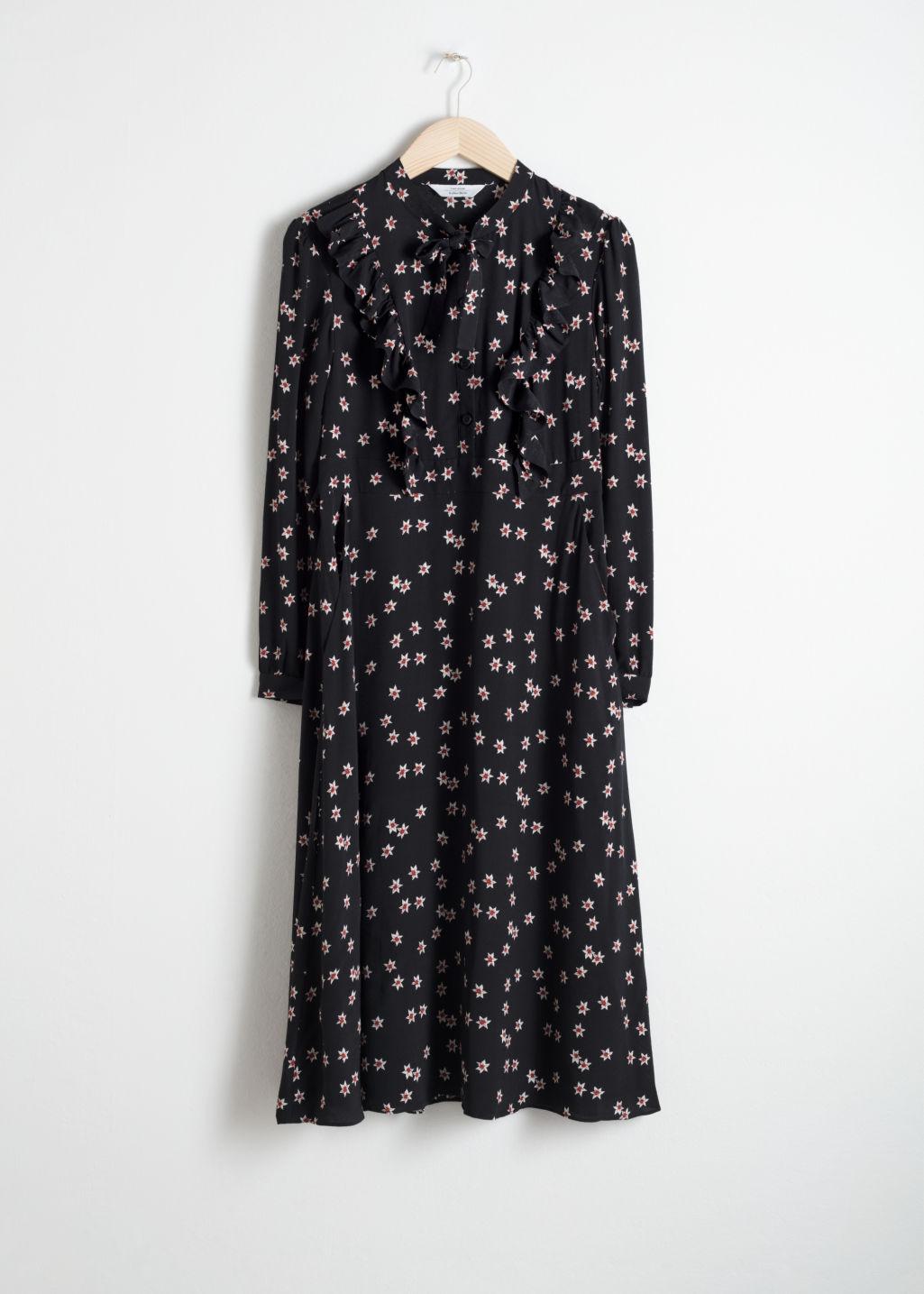 other stories ruffle dress