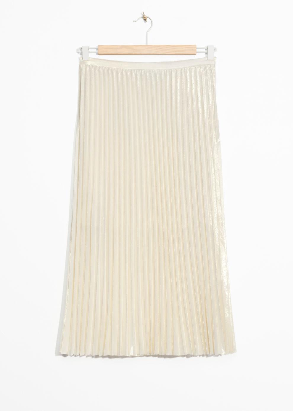 & other stories pleated skirt