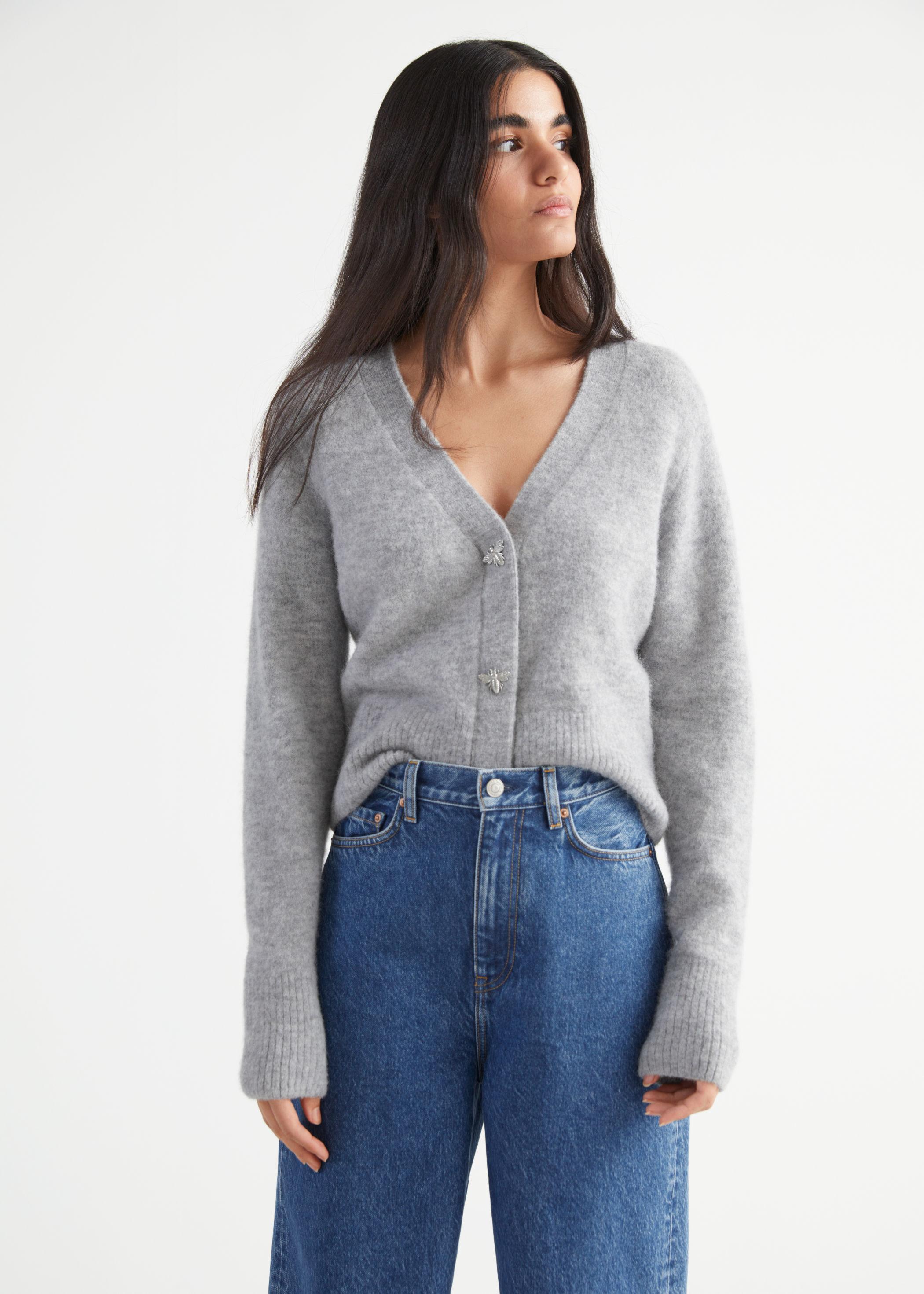 & other stories bee cardigan