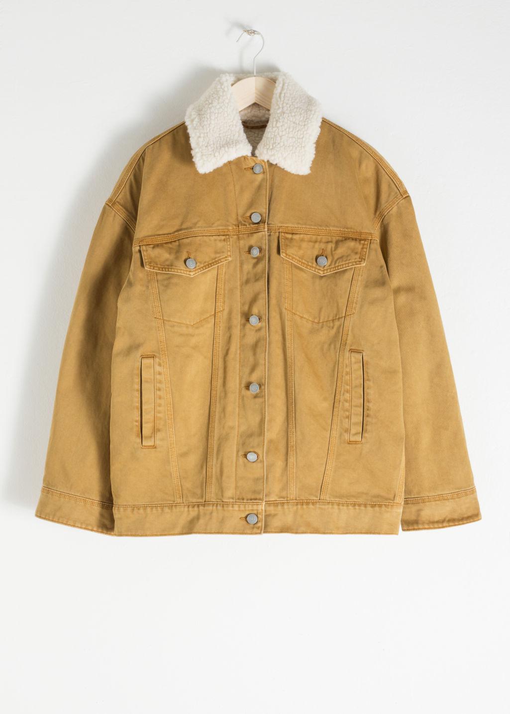 organic cotton denim jacket