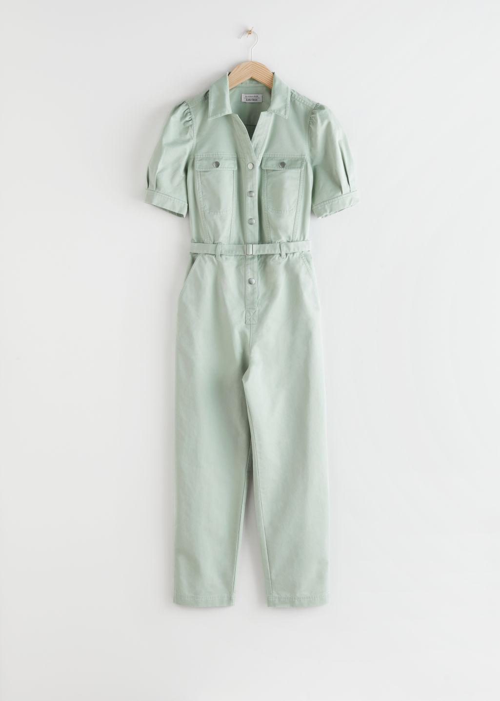 and other stories denim jumpsuit