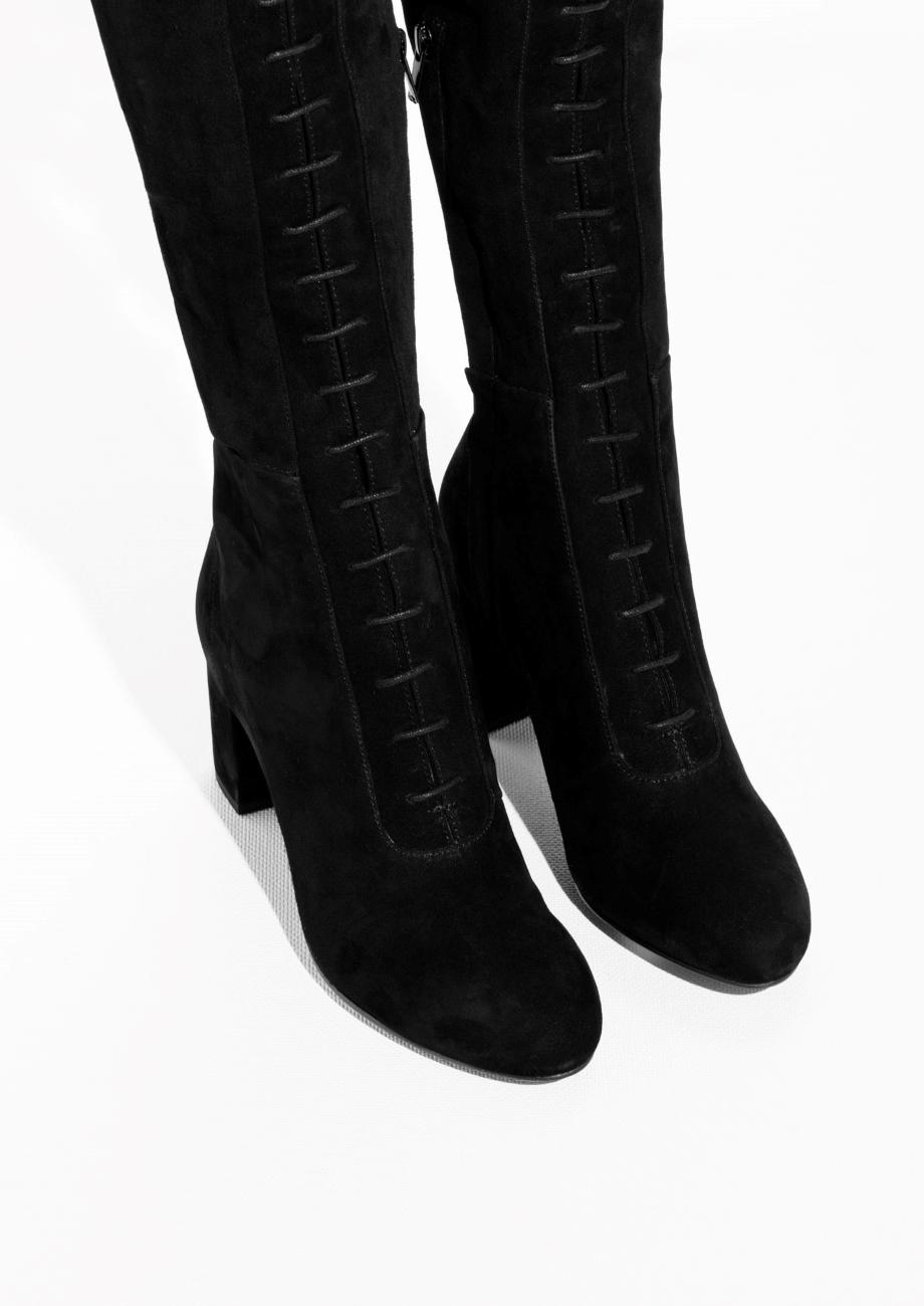 other stories lace up boots