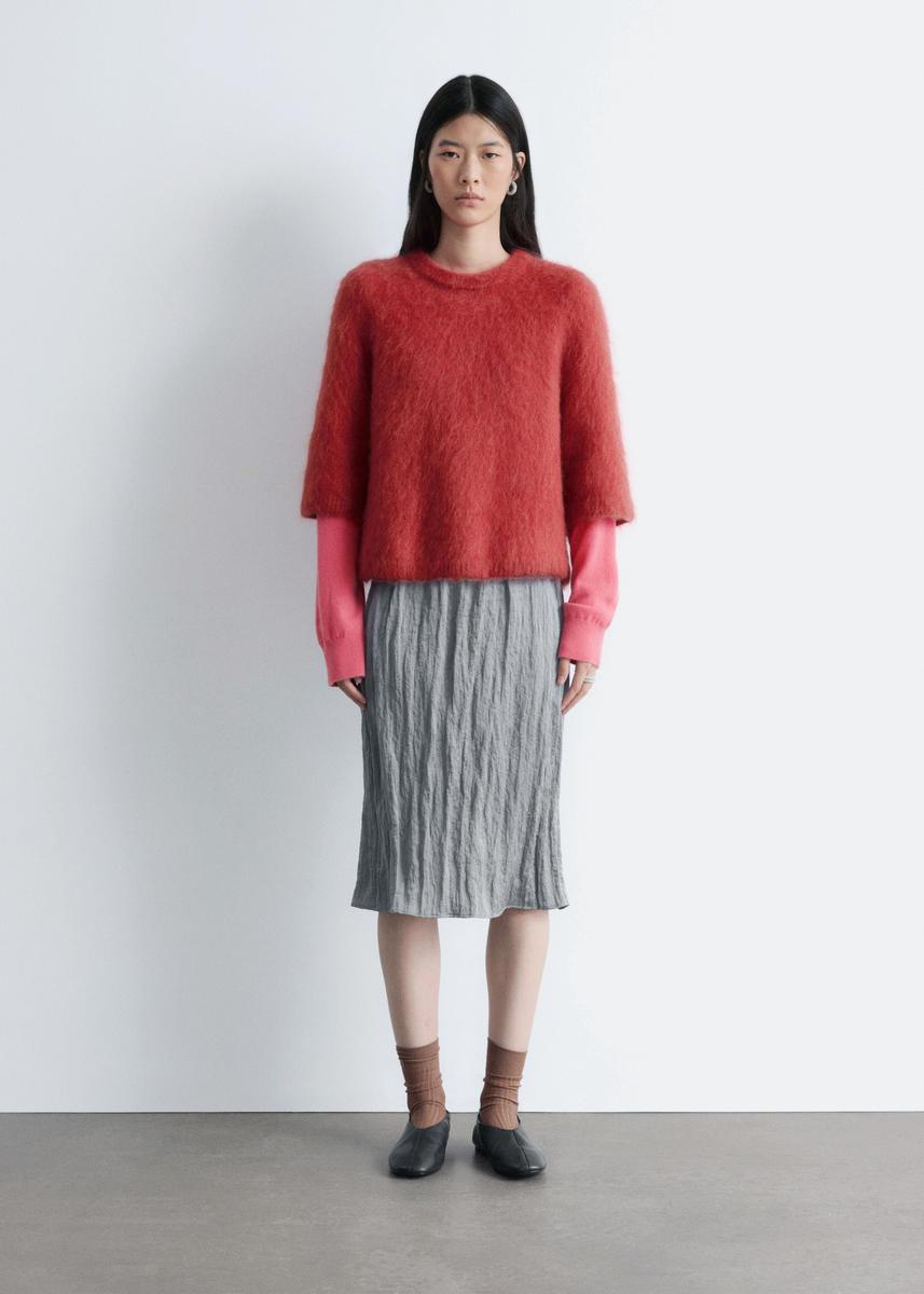 Corduroy a line skirt knee length - Canada
