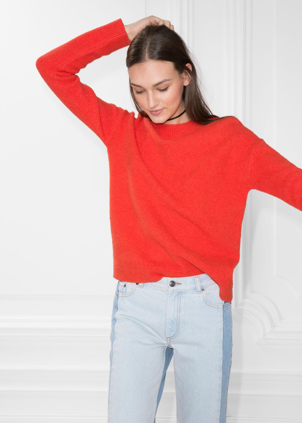 cotton blend sweater