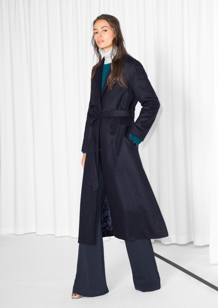 & other stories navy coat