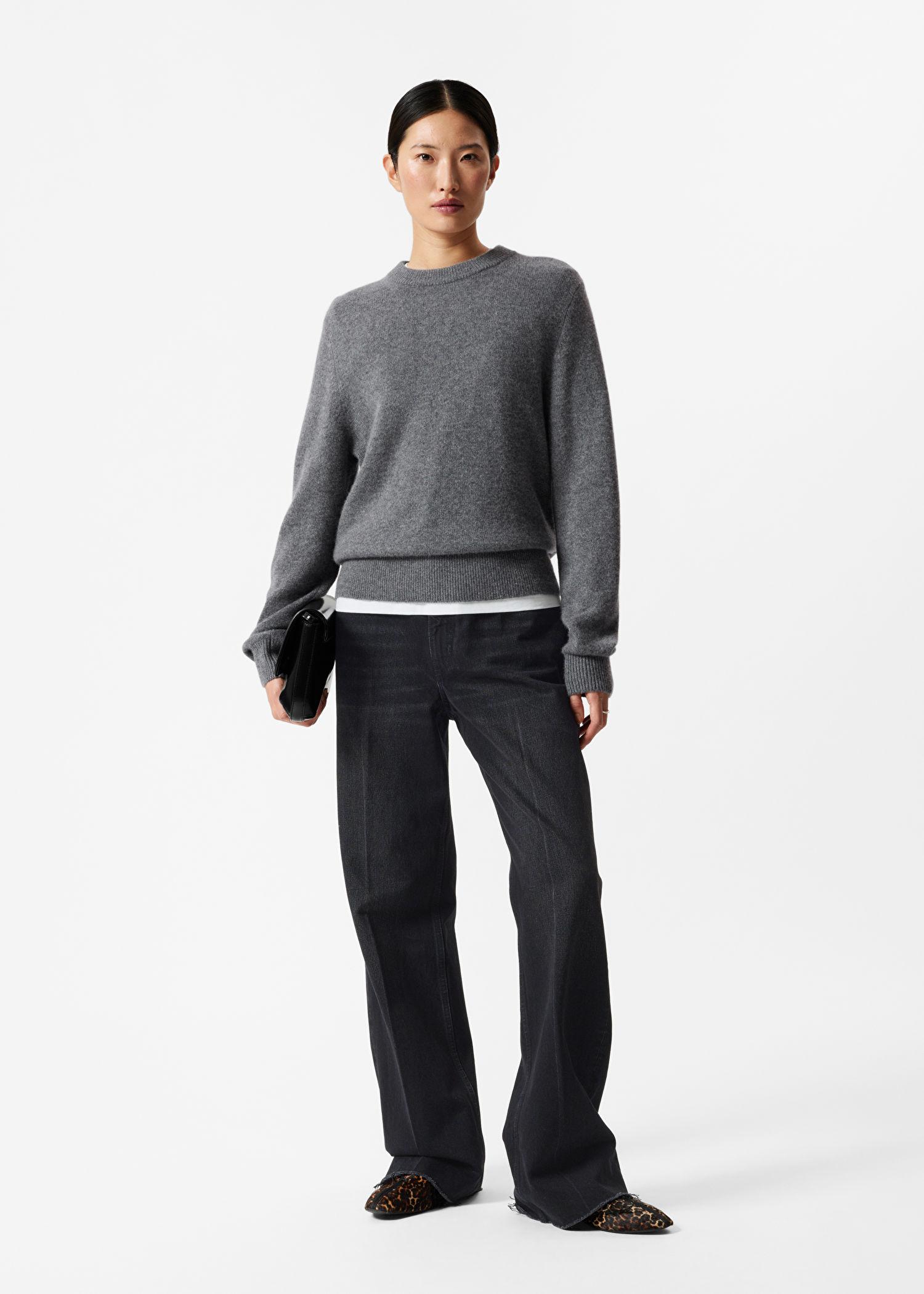 Other Stories Cashmere Sweater in Grey Lyst UK